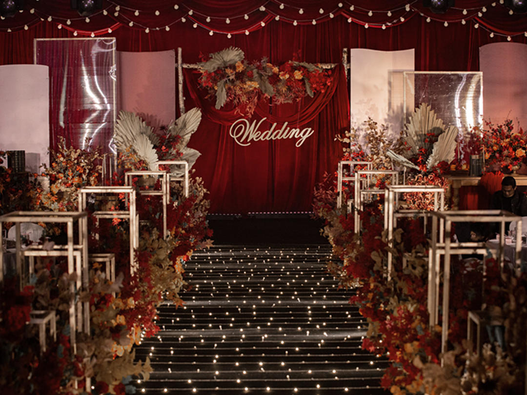 【小众婚礼设计】红黑高级PARAMOUNT