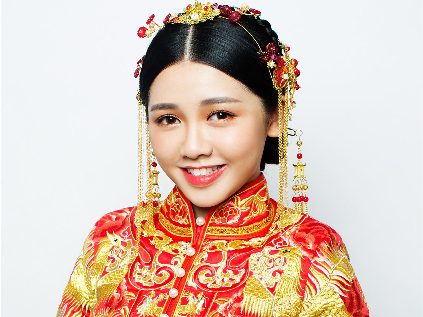 【高性价比】双妆容造型 新娘半天跟妆