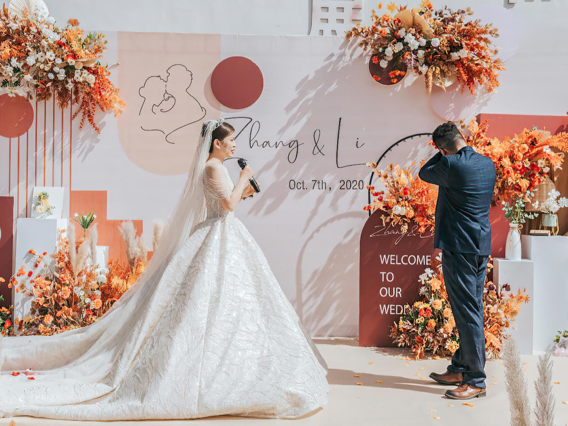 金钰桥婚礼/坝坝宴/场布超值套系/3个颜色可选