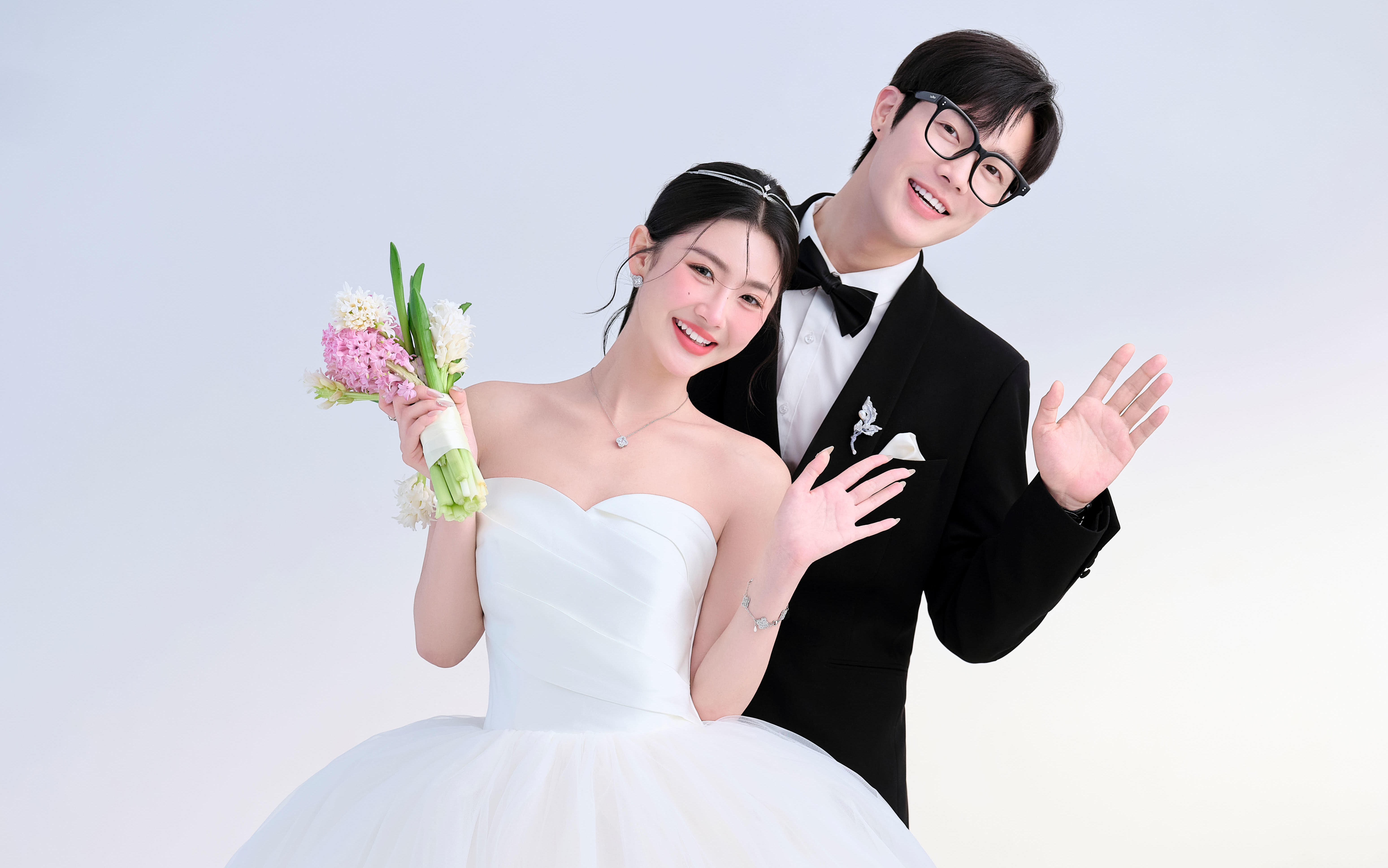 韓式極簡婚紗照真的甜爆了??簡單又高級的白月光