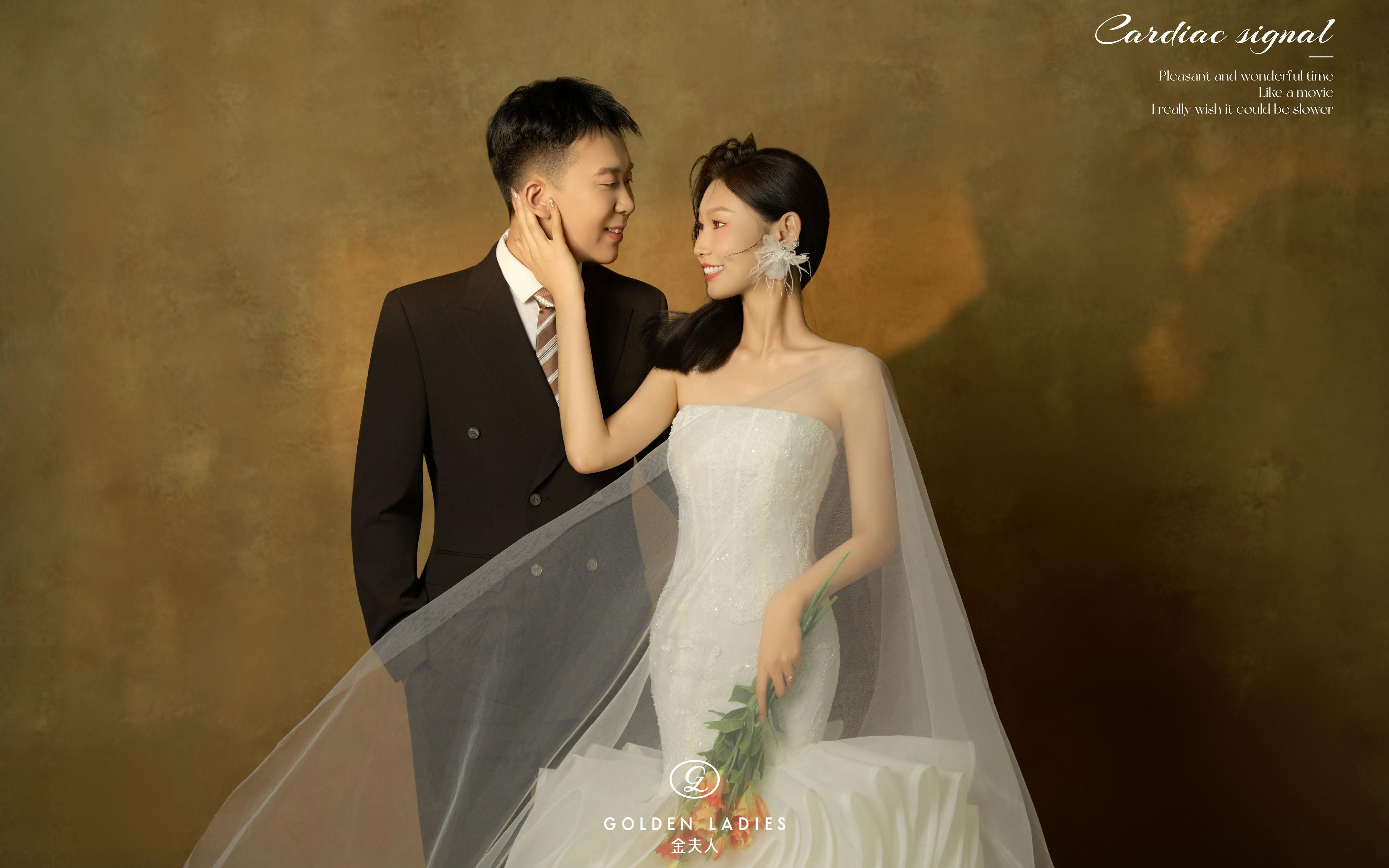 第一眼就爱上油画婚纱照！美得离谱