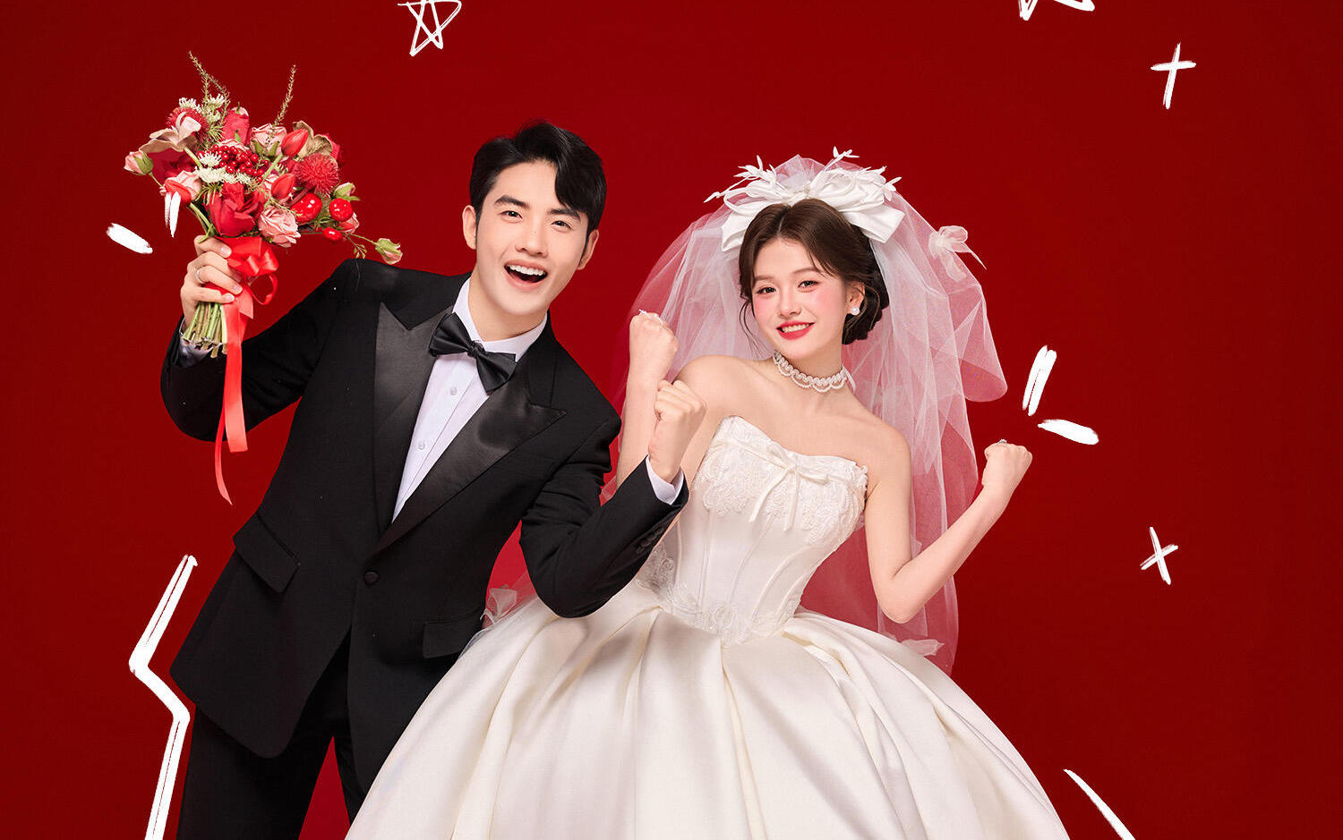 【古攝影婚紗】法式婚紗照喜嫁風(fēng)