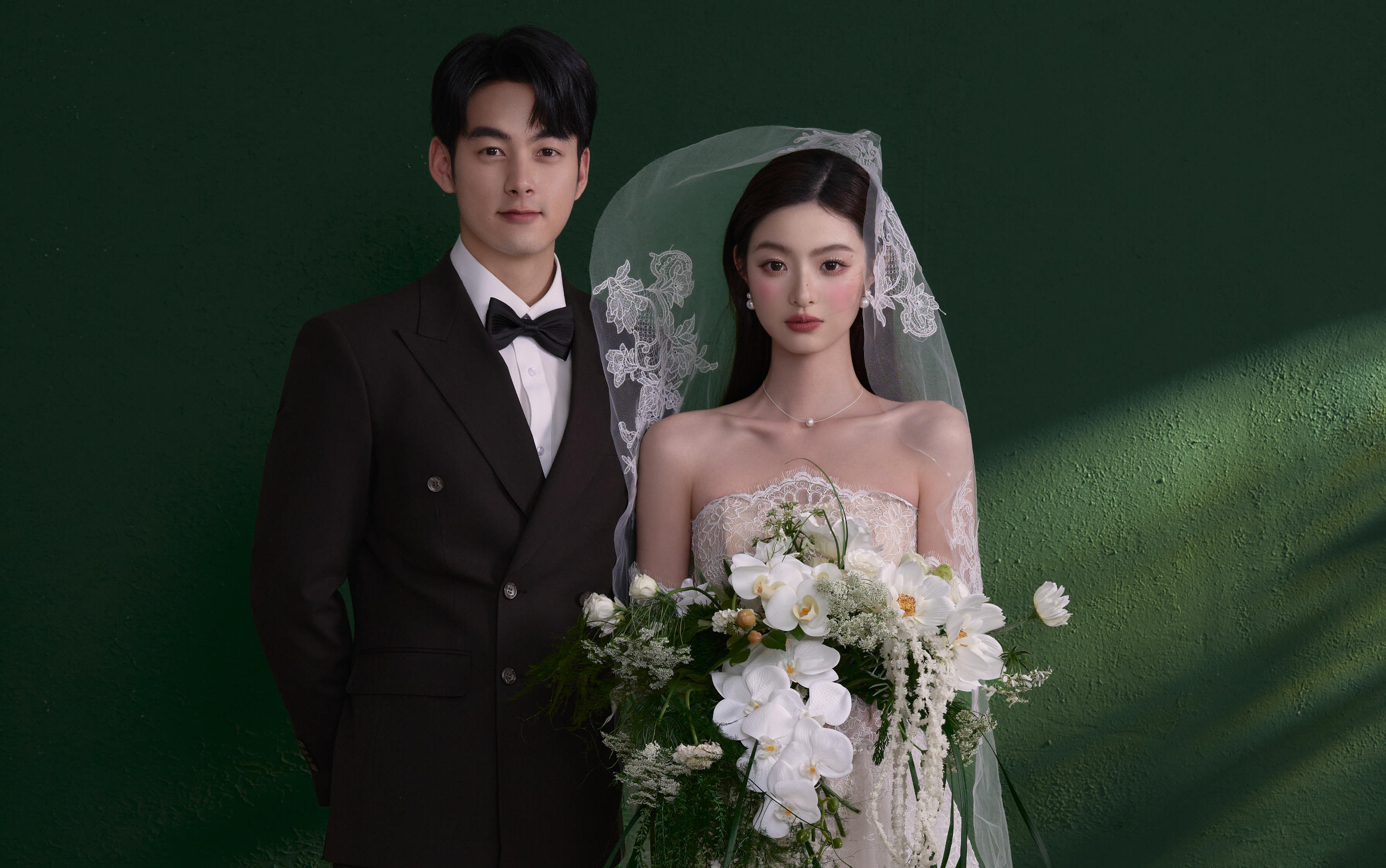 【罗门婚纱】复古油画