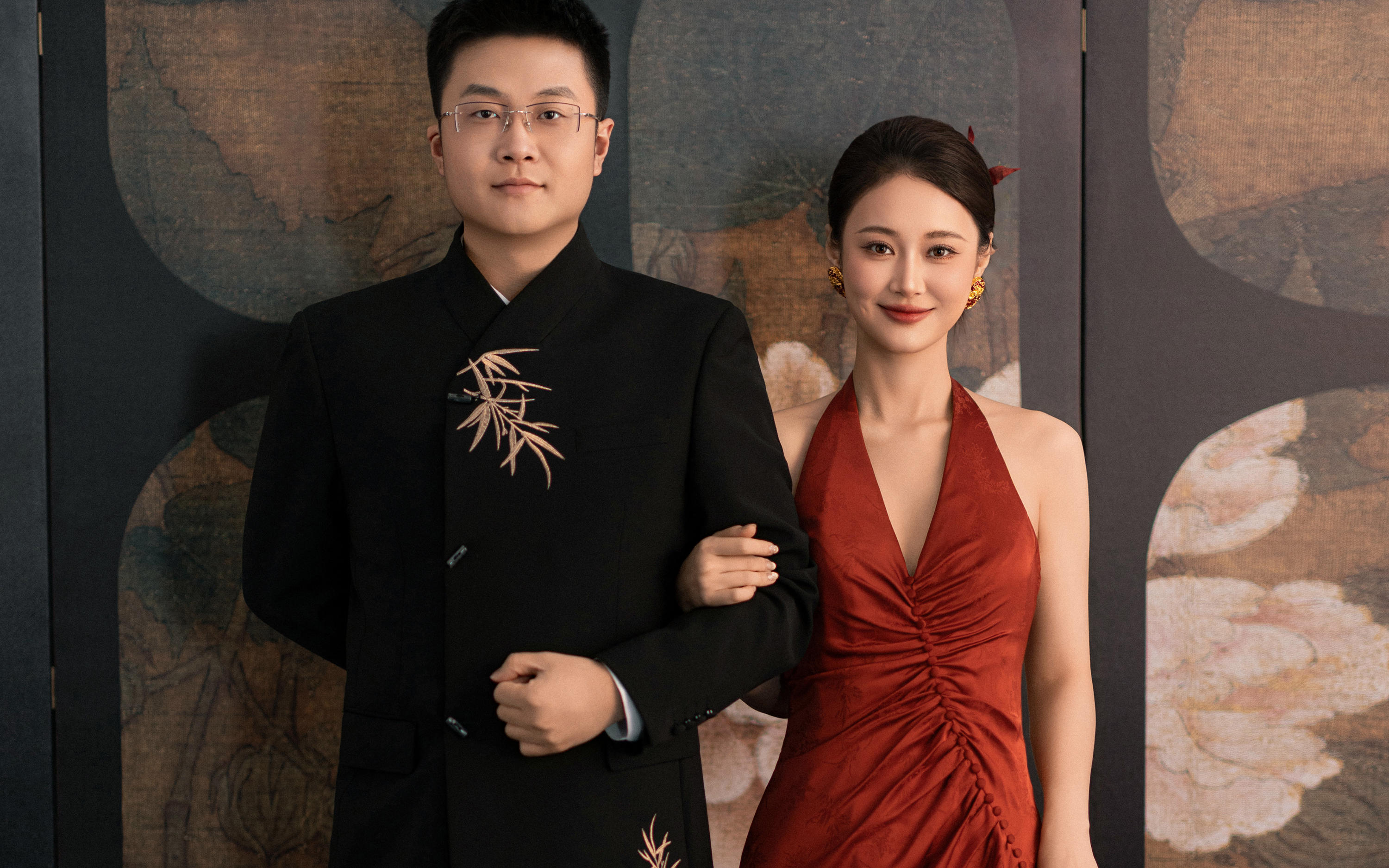 东方美学❣️美出圈的新中式婚纱照越看越爱🏮