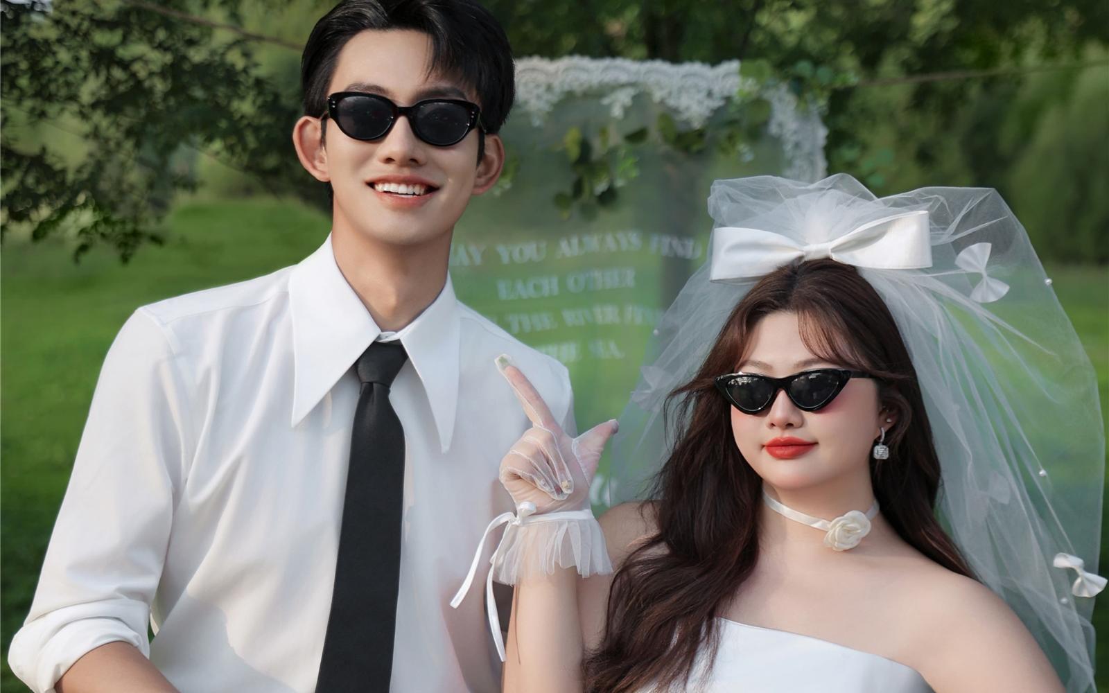 ??備婚不減肥｜180斤胖妹妹的森系婚紗照美翻天