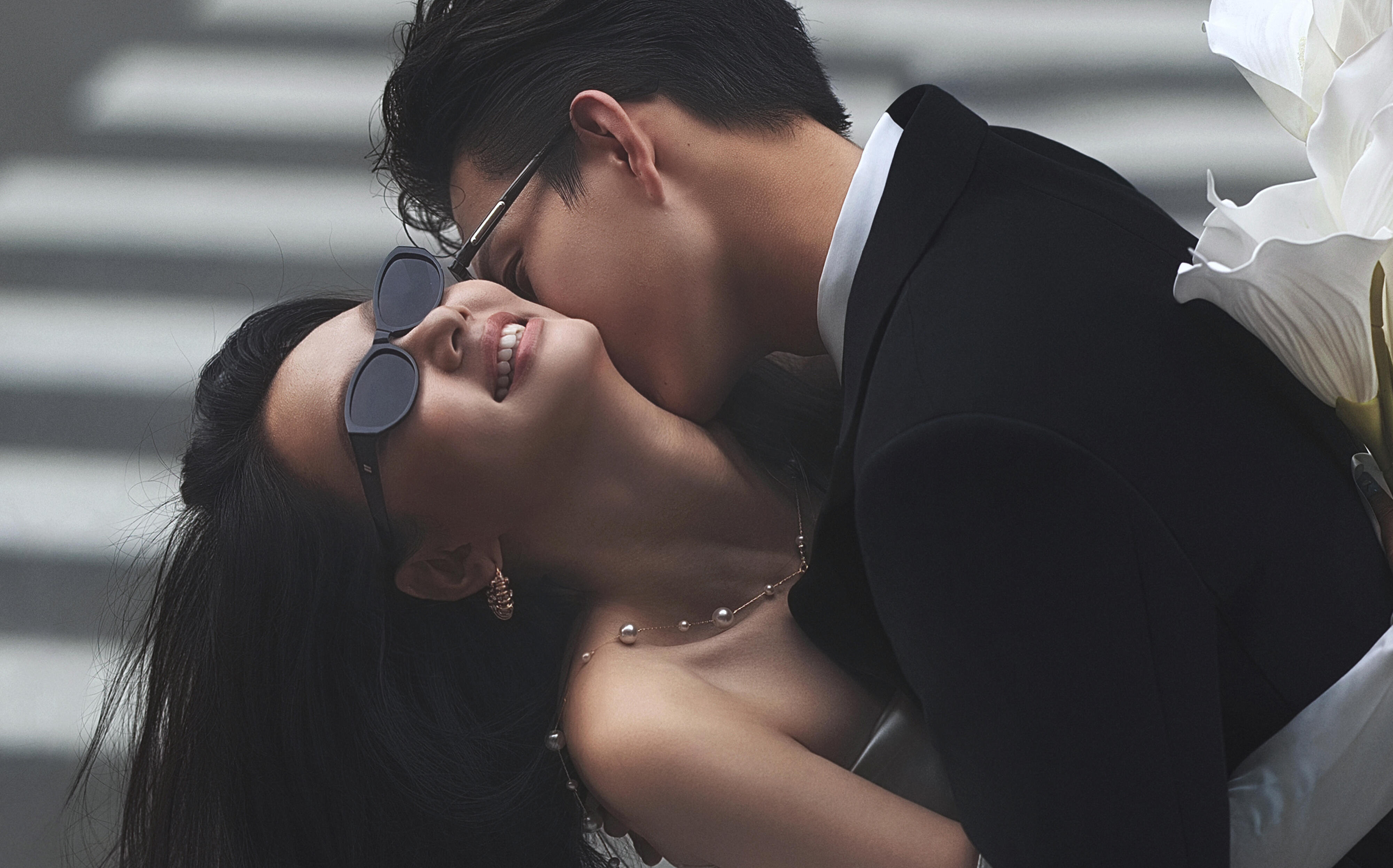 电影感氛围感韩式婚纱照💗