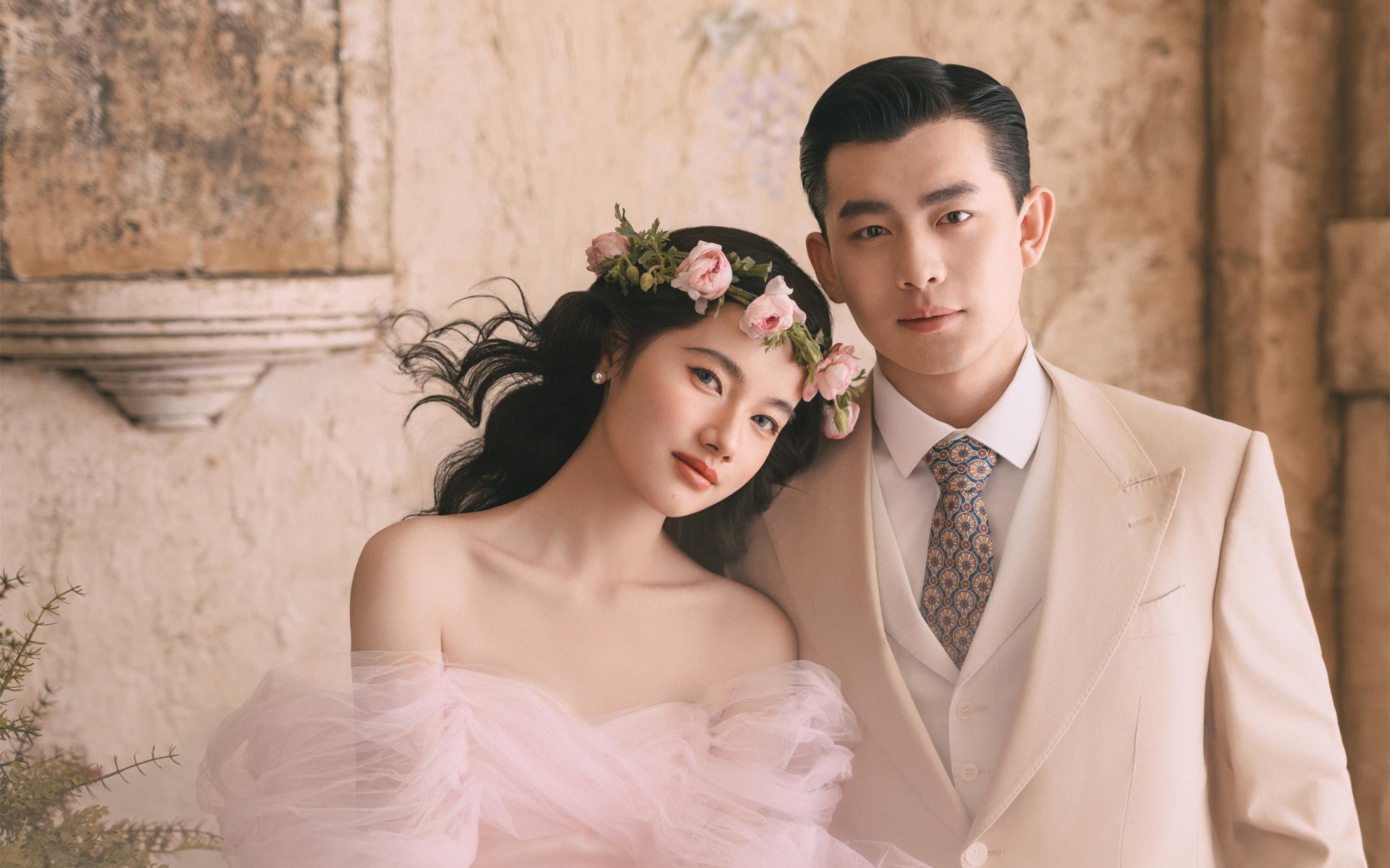 浪漫暴击💐与浪漫同频的法式少女婚纱照