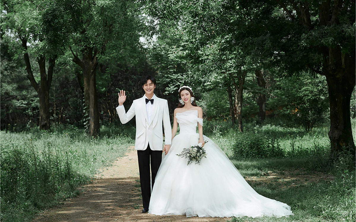 氛围感之神！森系婚纱照美得忍不住尖叫！！