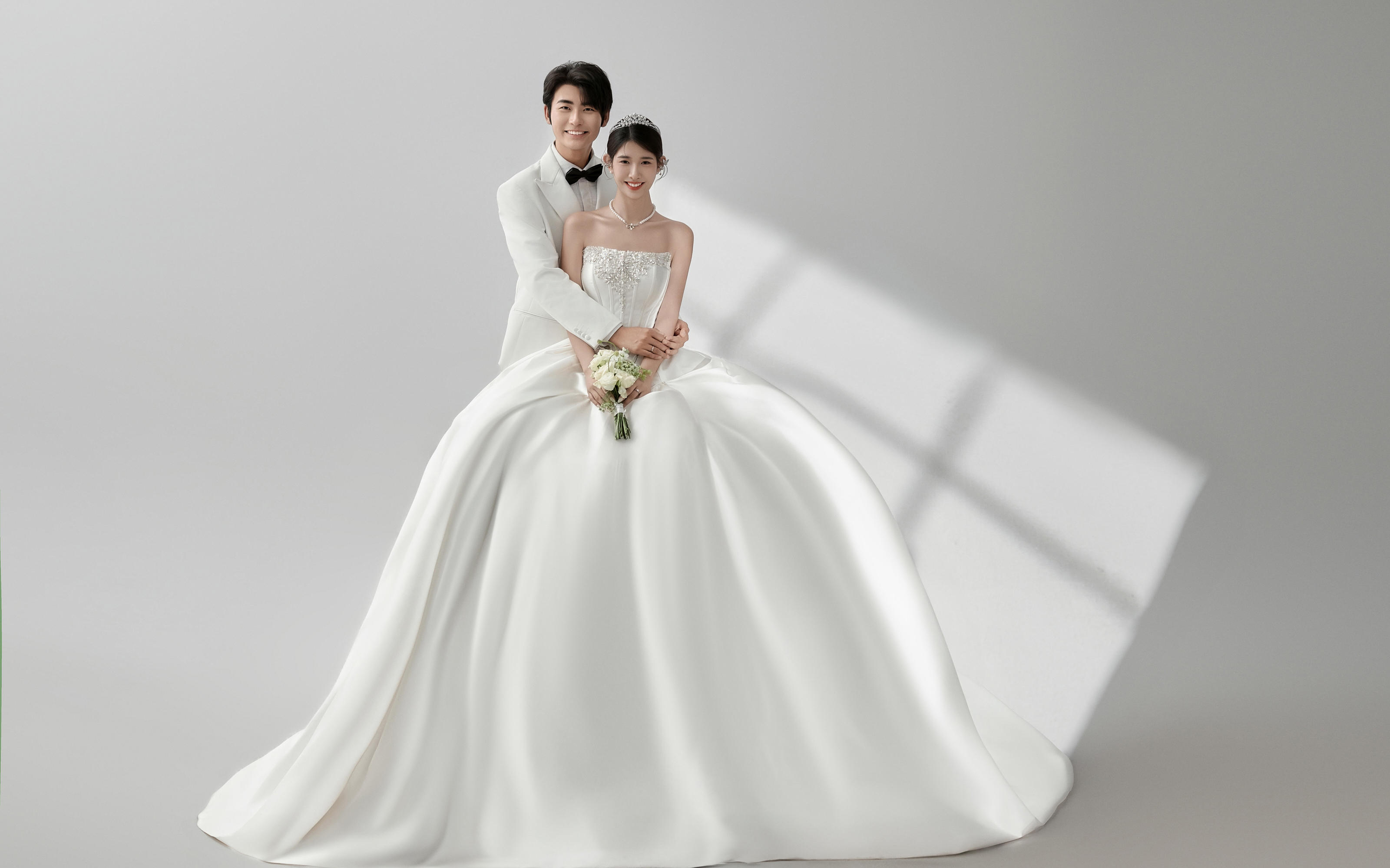 这才是我理想中的韩系主婚纱