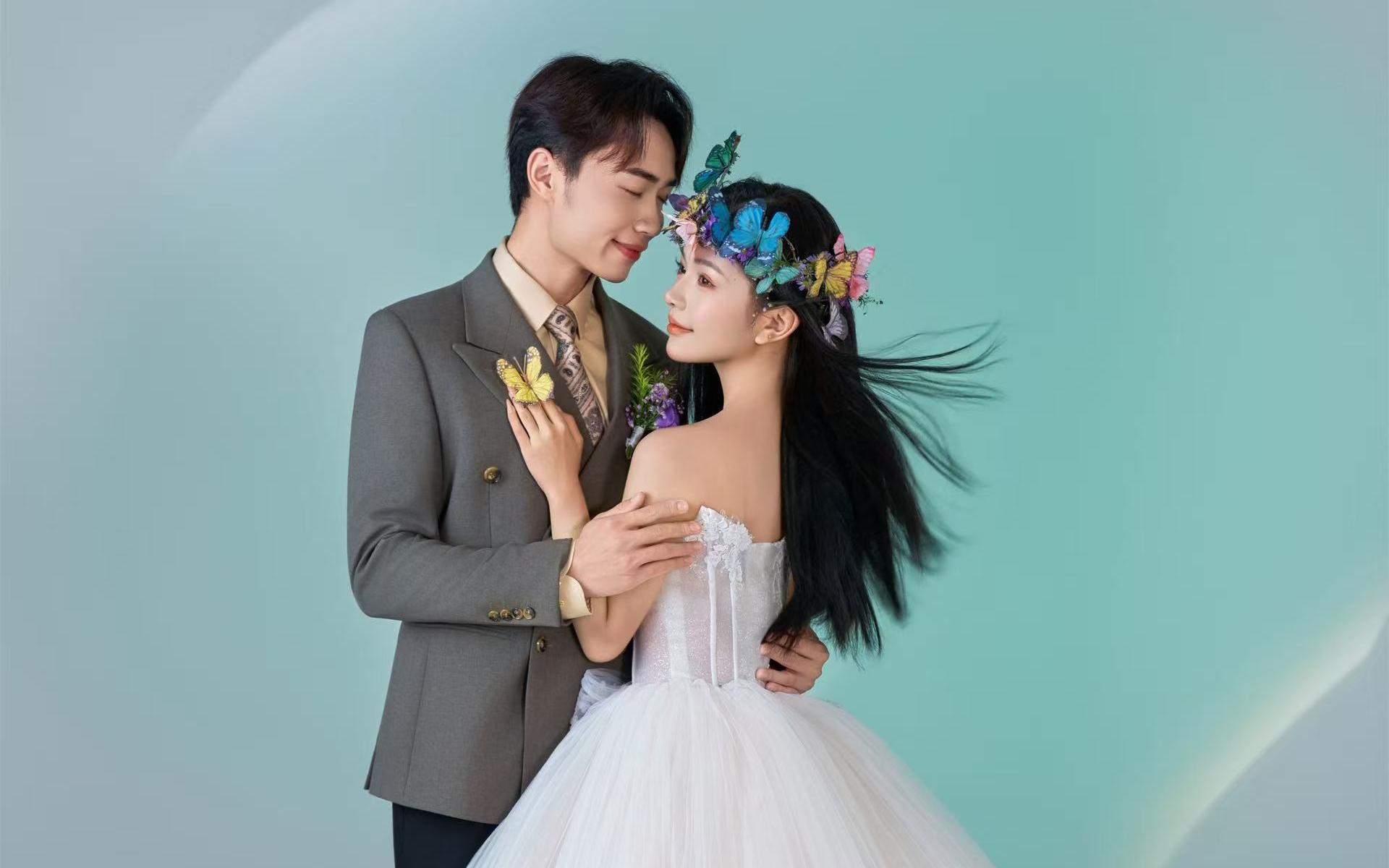 美到封神🍃好看的光影油画婚纱照我先爱了