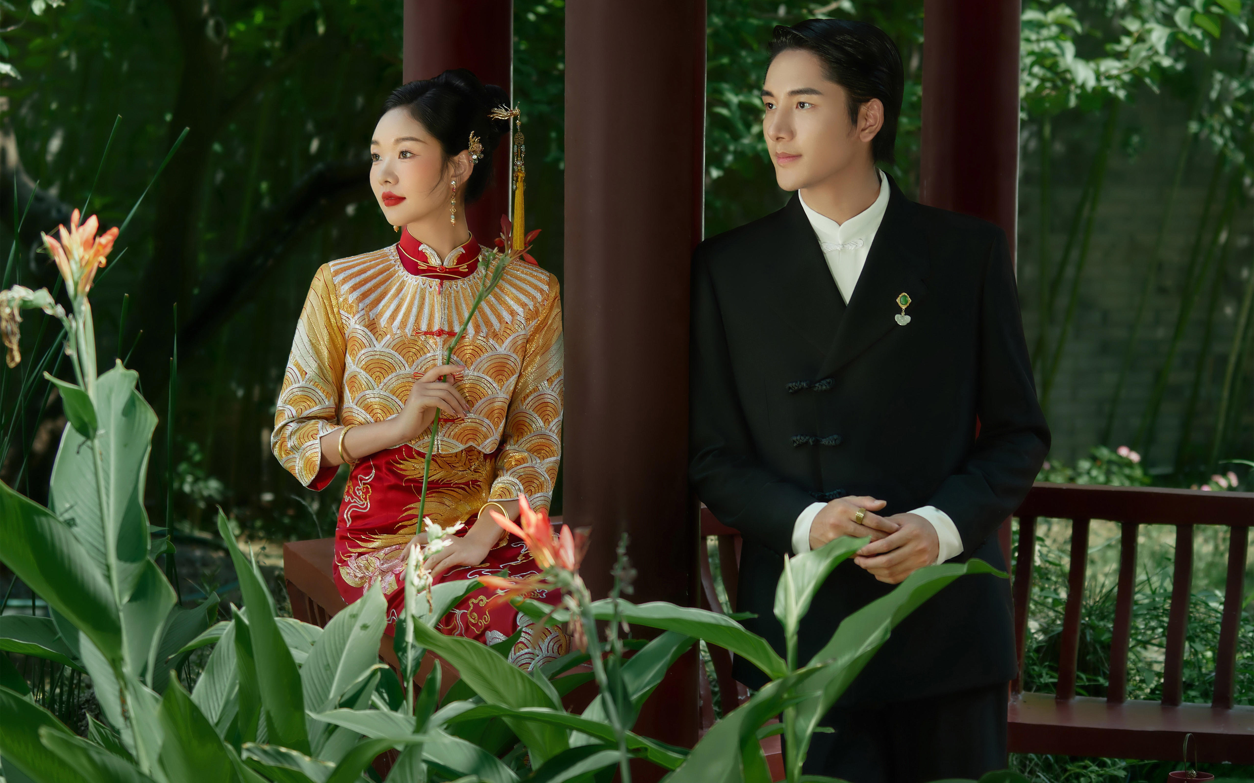 雅典娜-中式庭院婚紗照風(fēng)格分享