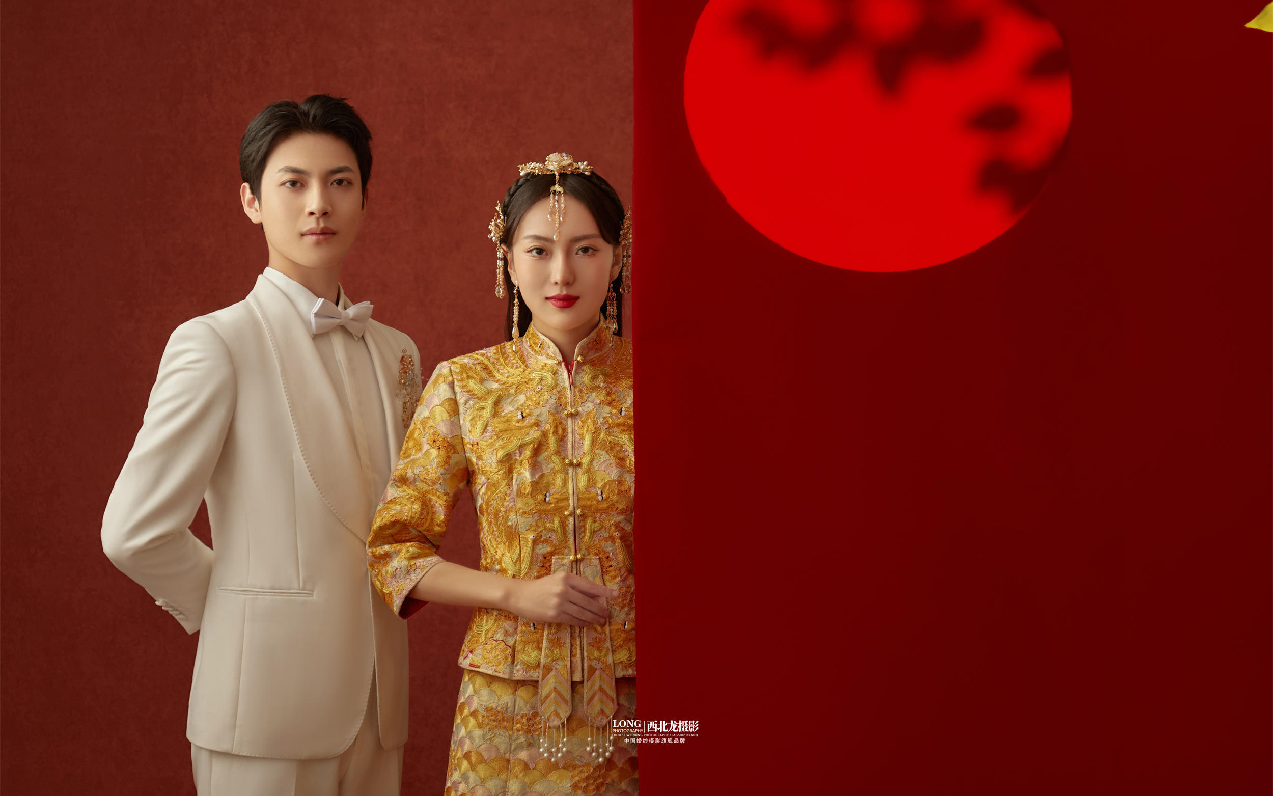 紅妝映畫??中式婚紗照才能給的氛圍感??