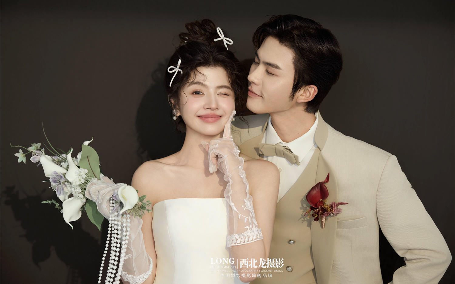 甜度超標的??韓系甜妹風婚紗照