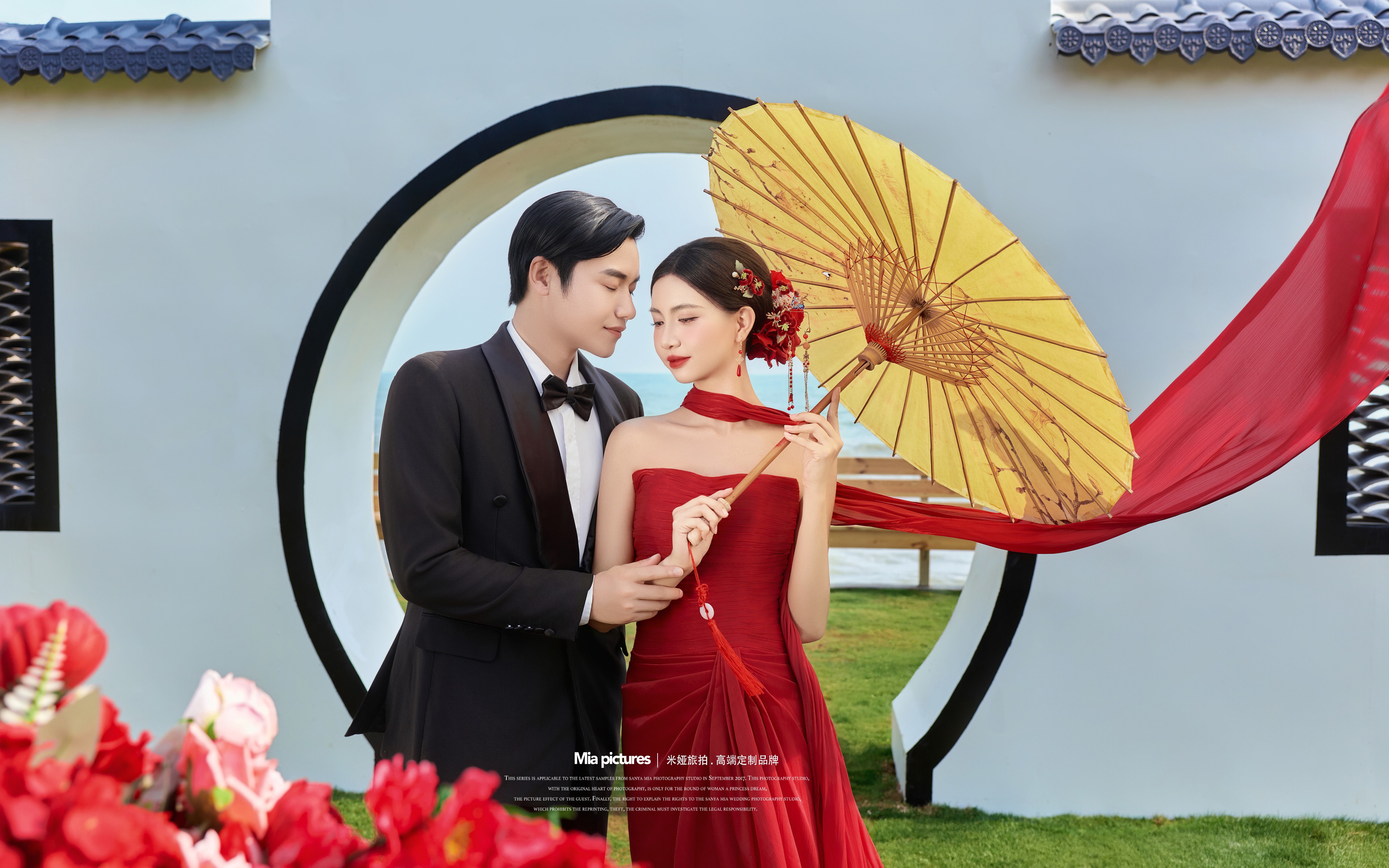 試試這樣的古風(fēng)古韻的外景新中式風(fēng)格