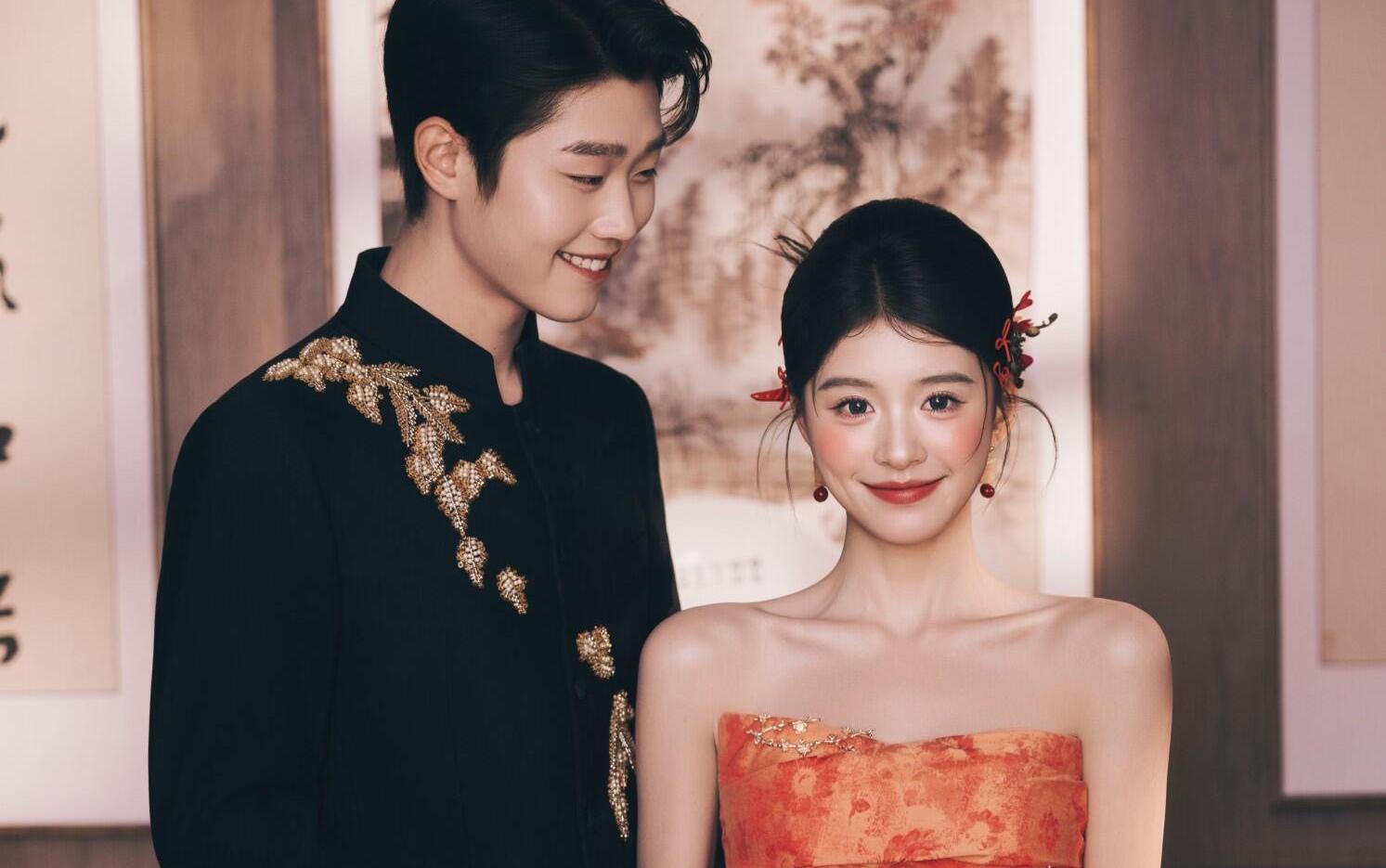 室内新中式婚纱照分享~