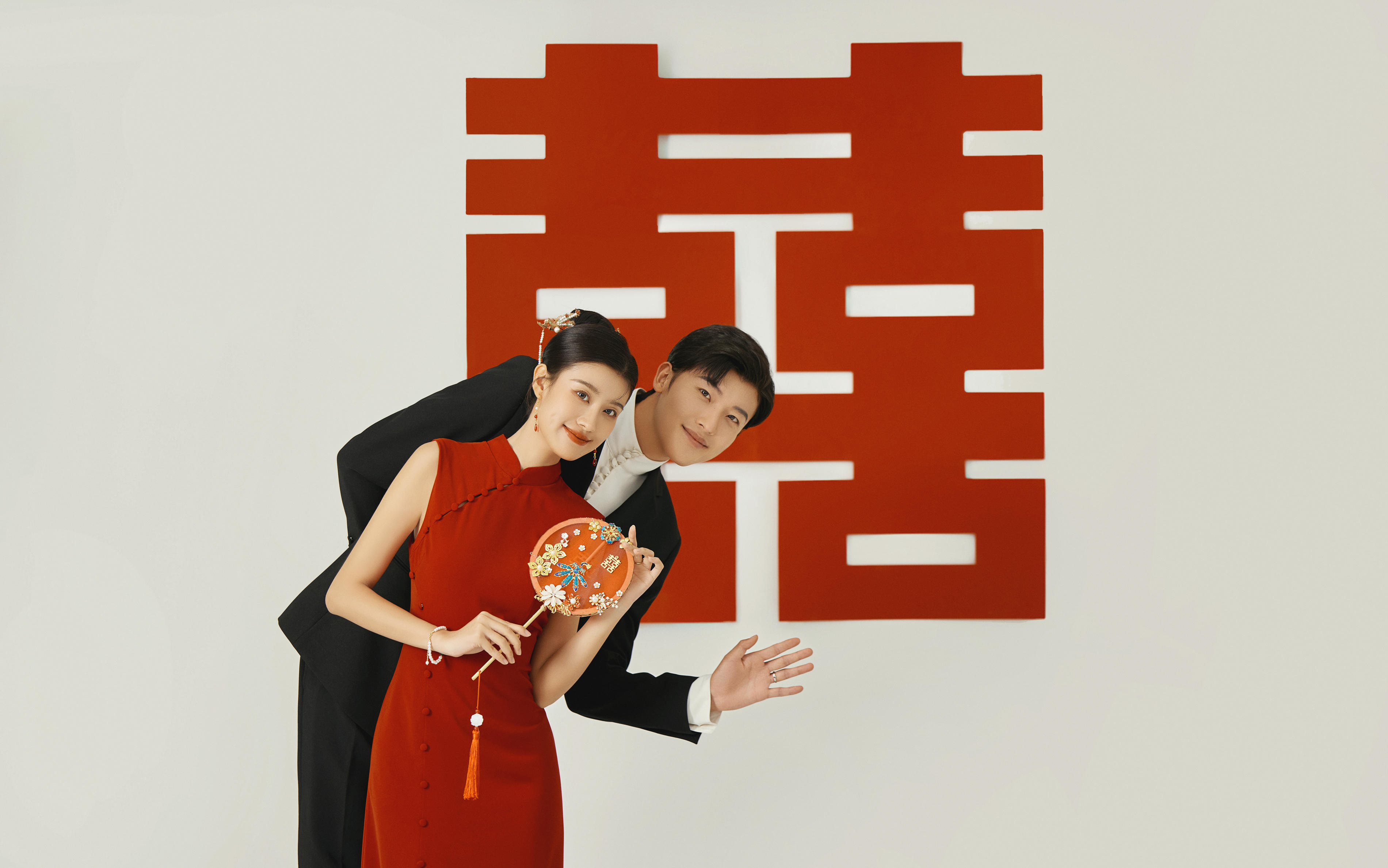 室內(nèi)婚紗照|旗袍喜嫁風(fēng)俏皮活潑