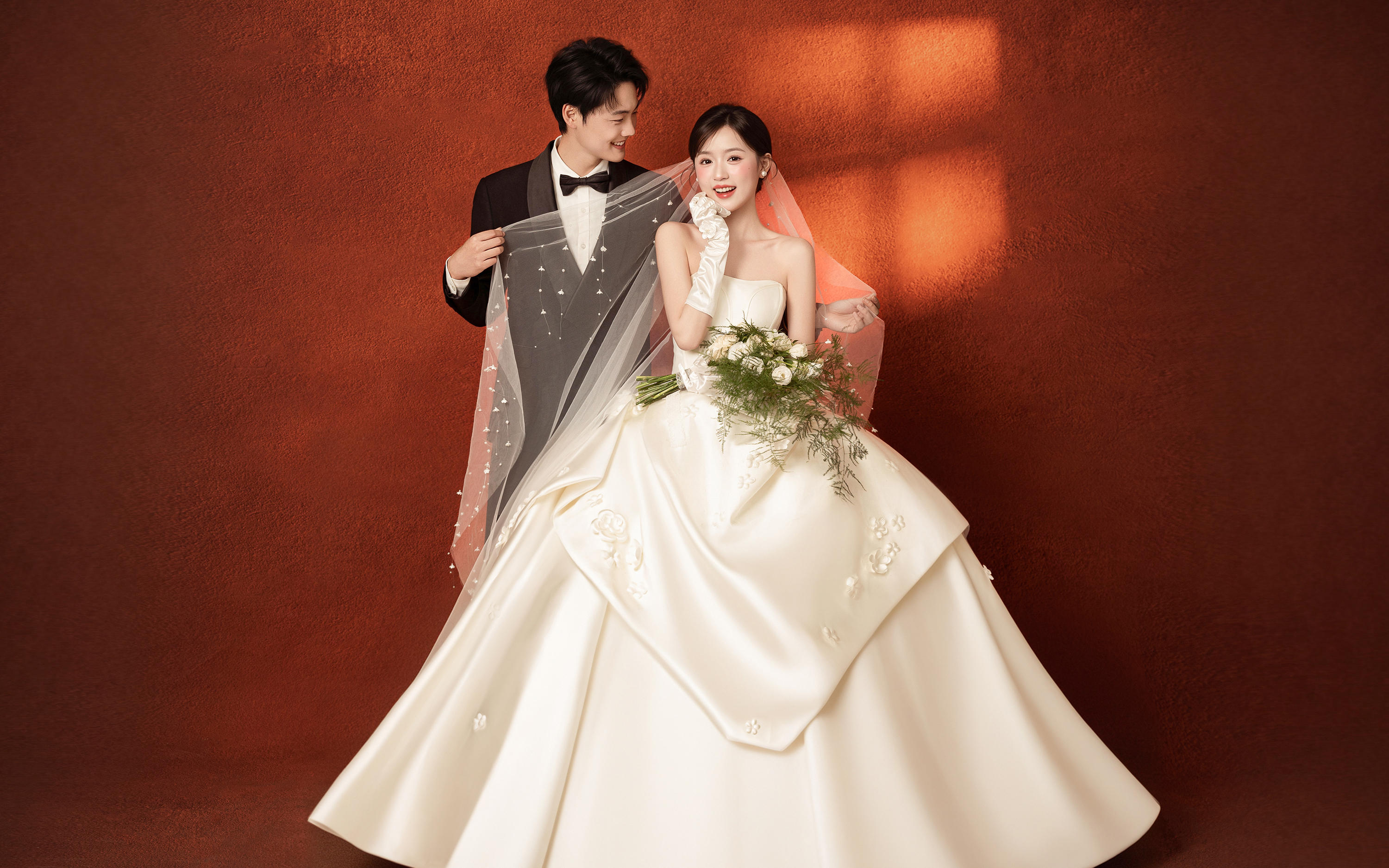 【米蘭婚紗】歡喜予你|法式輕復(fù)古婚紗照