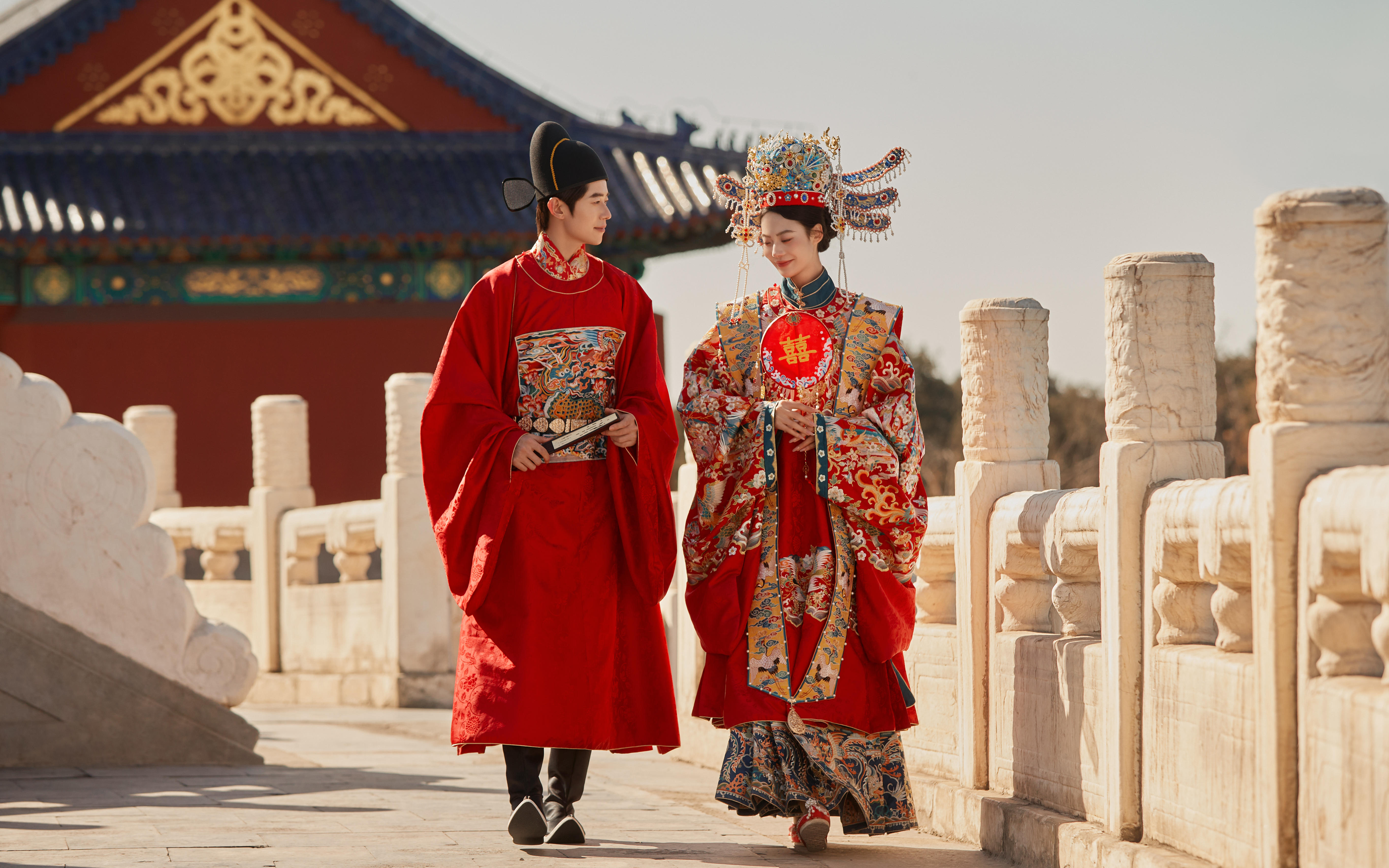 CHALI茶里｜天坛汉服婚照照