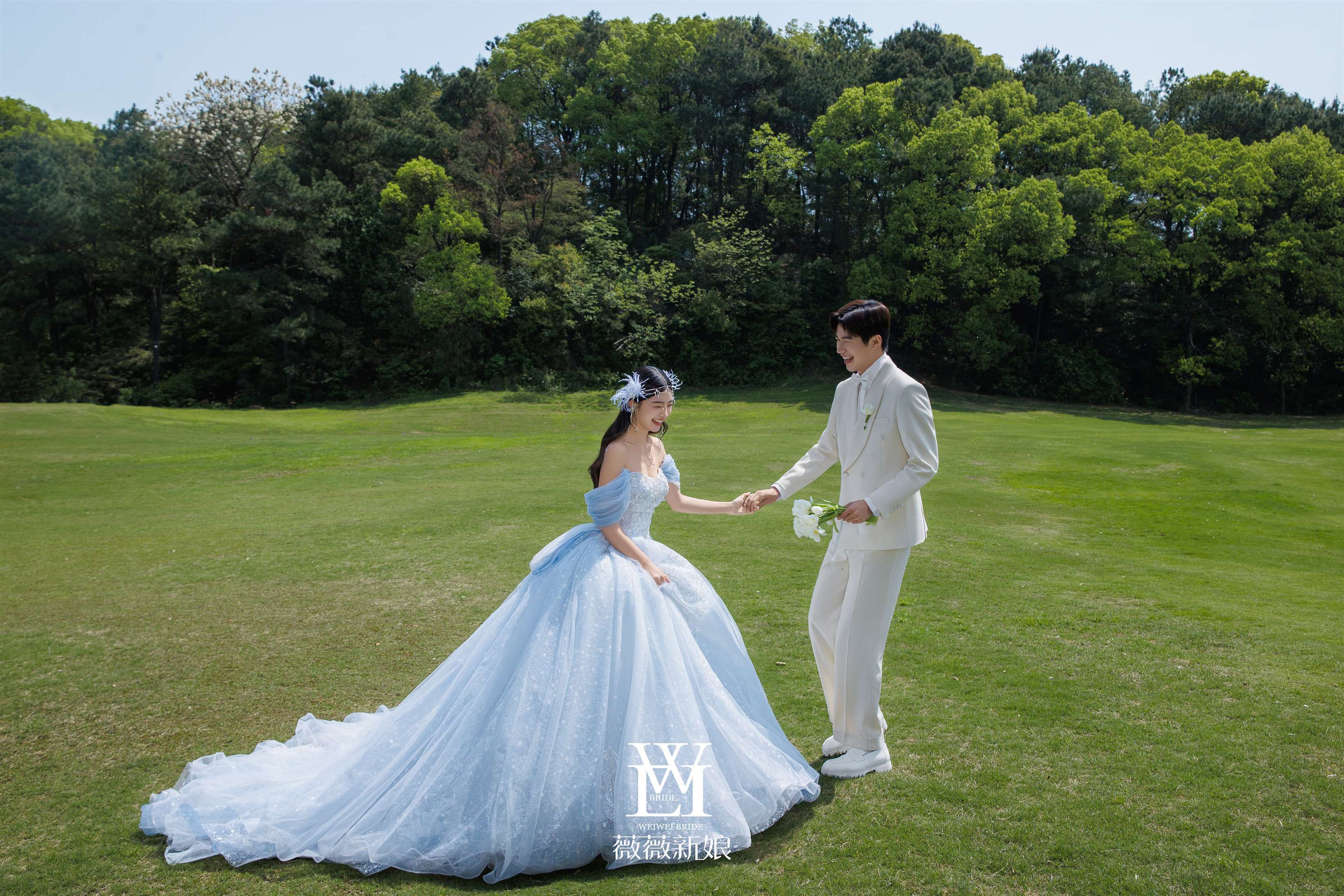 【薇薇新娘】草坪森系~小清新