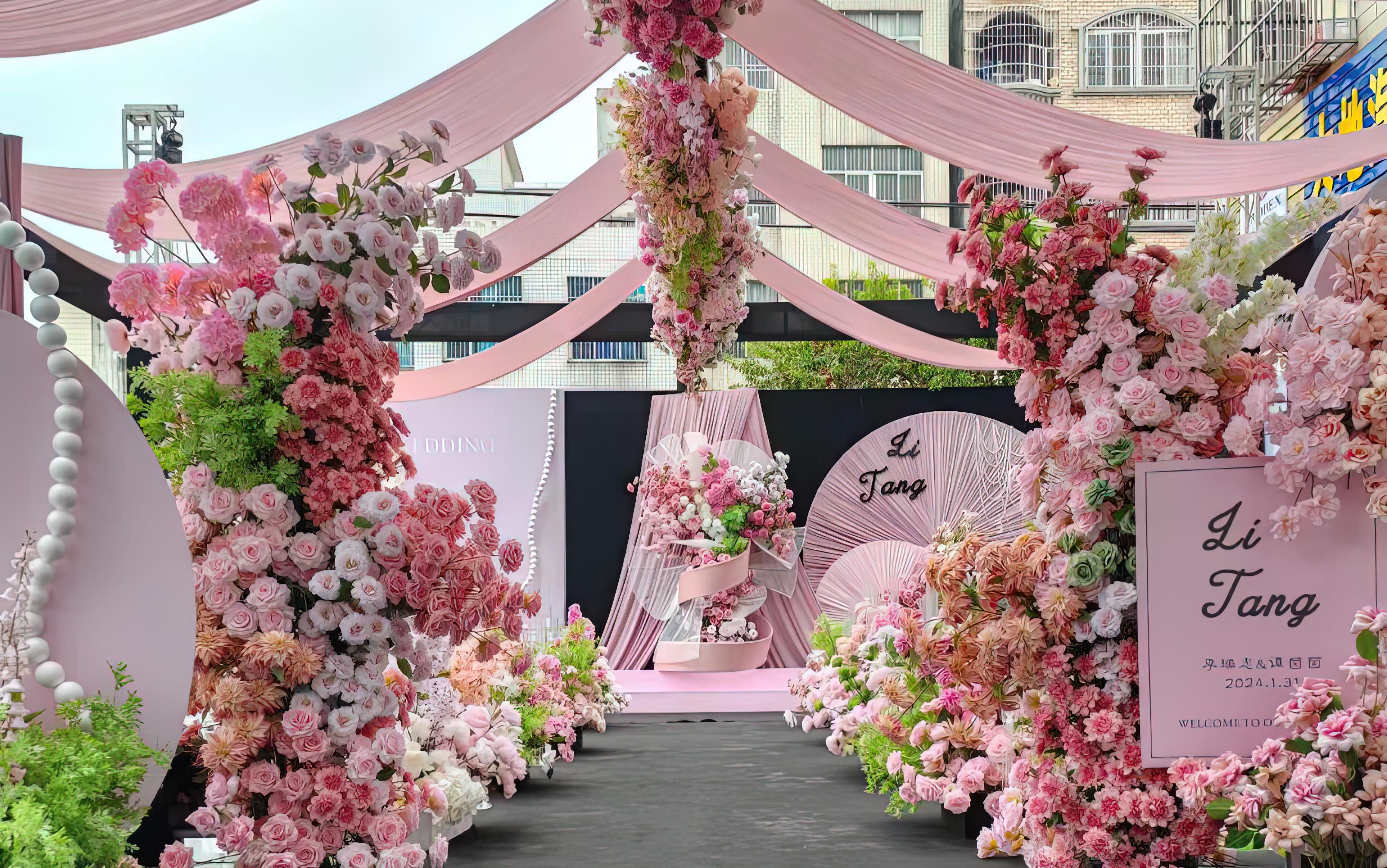 柔美飘逸间点缀细腻匠心｜营造温馨浪漫｜小预算婚礼