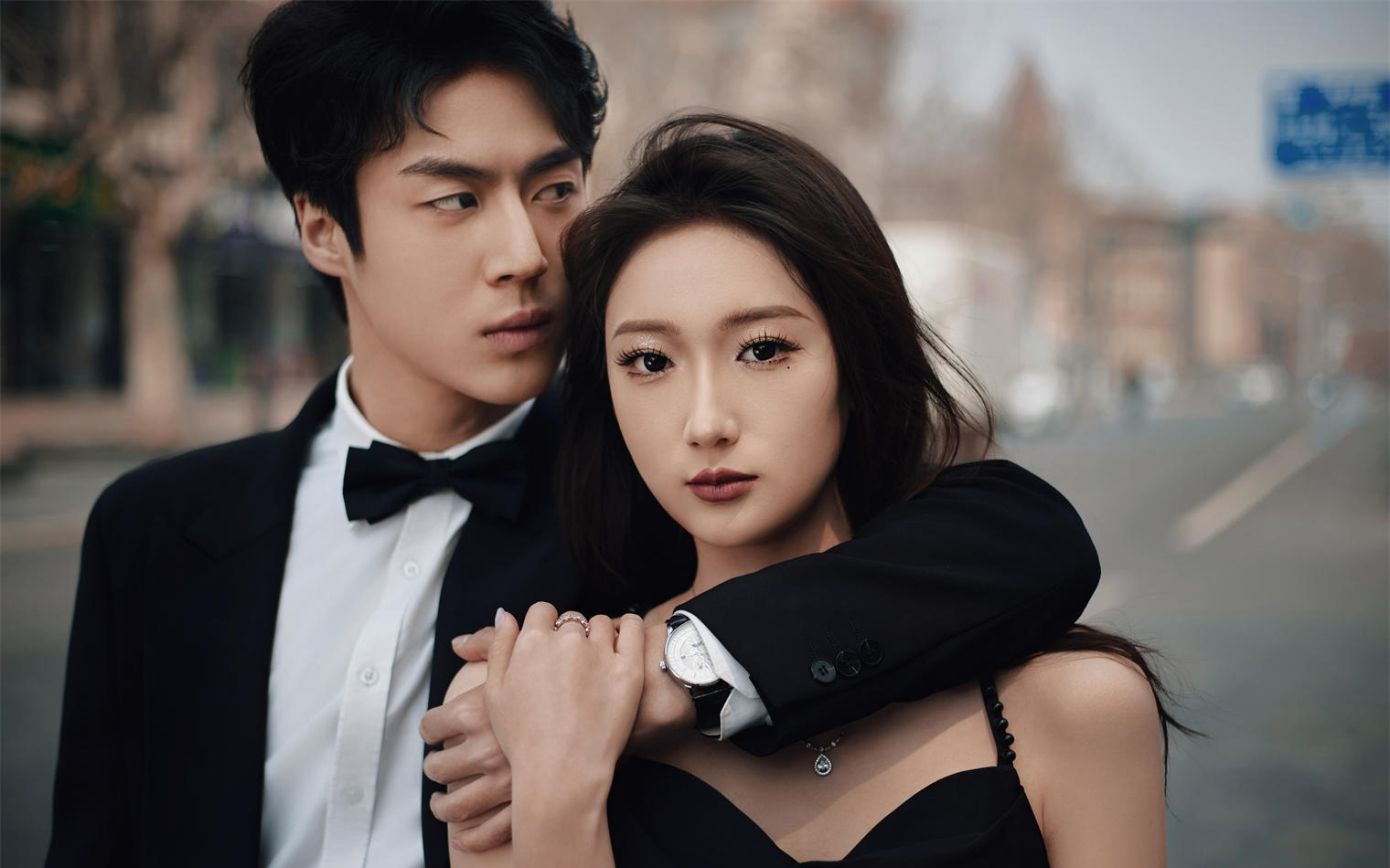 小众韩式简约街拍风