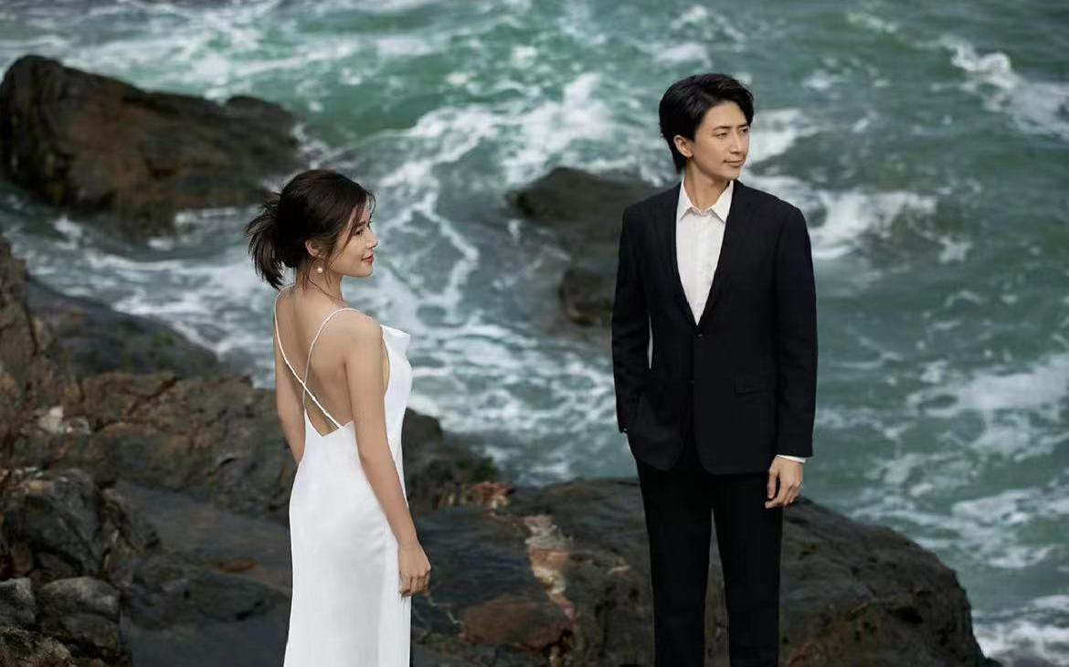 海景婚纱照的“松弛感”真的好爱图真实且浪漫
