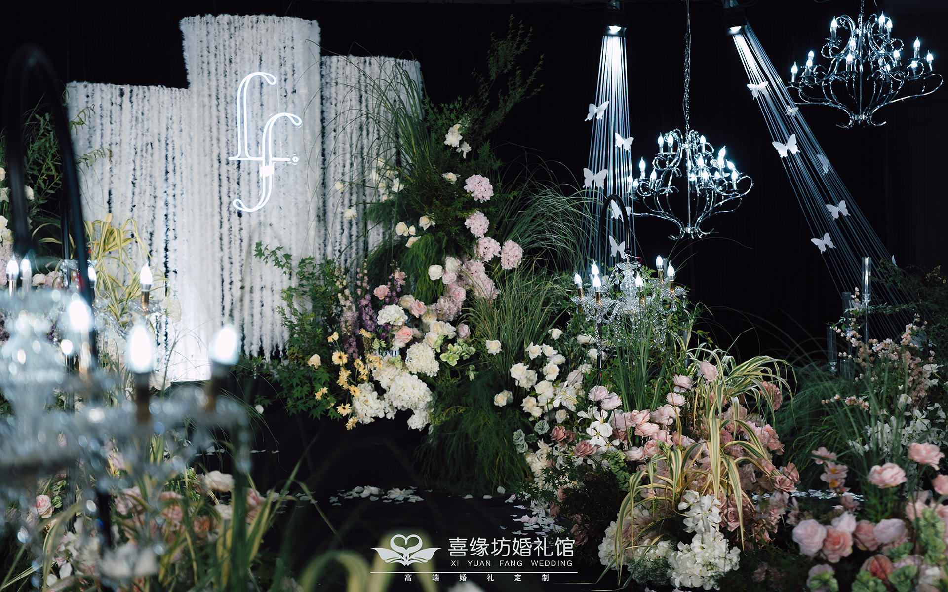 韓式鮮花婚禮|野生韓式婚禮