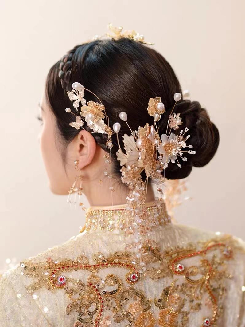 超美新娘婚礼秀禾造型