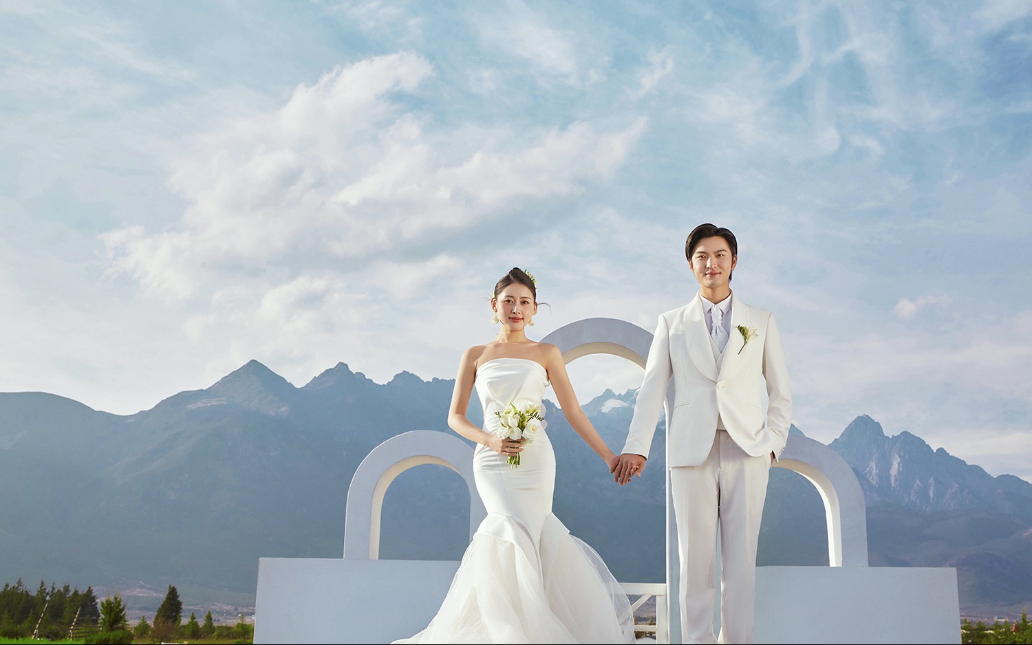 旅拍|一眼心动💫雪山下仪式感婚纱照