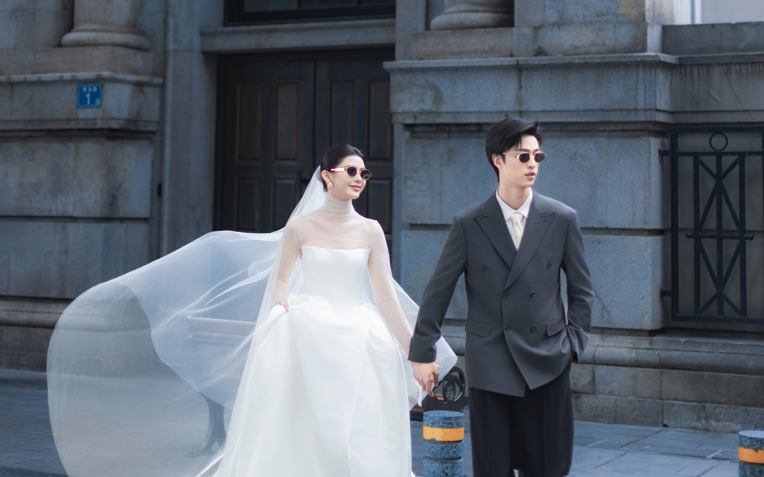 【客片分享】法式礼帽婚纱照才是氛围感天花板