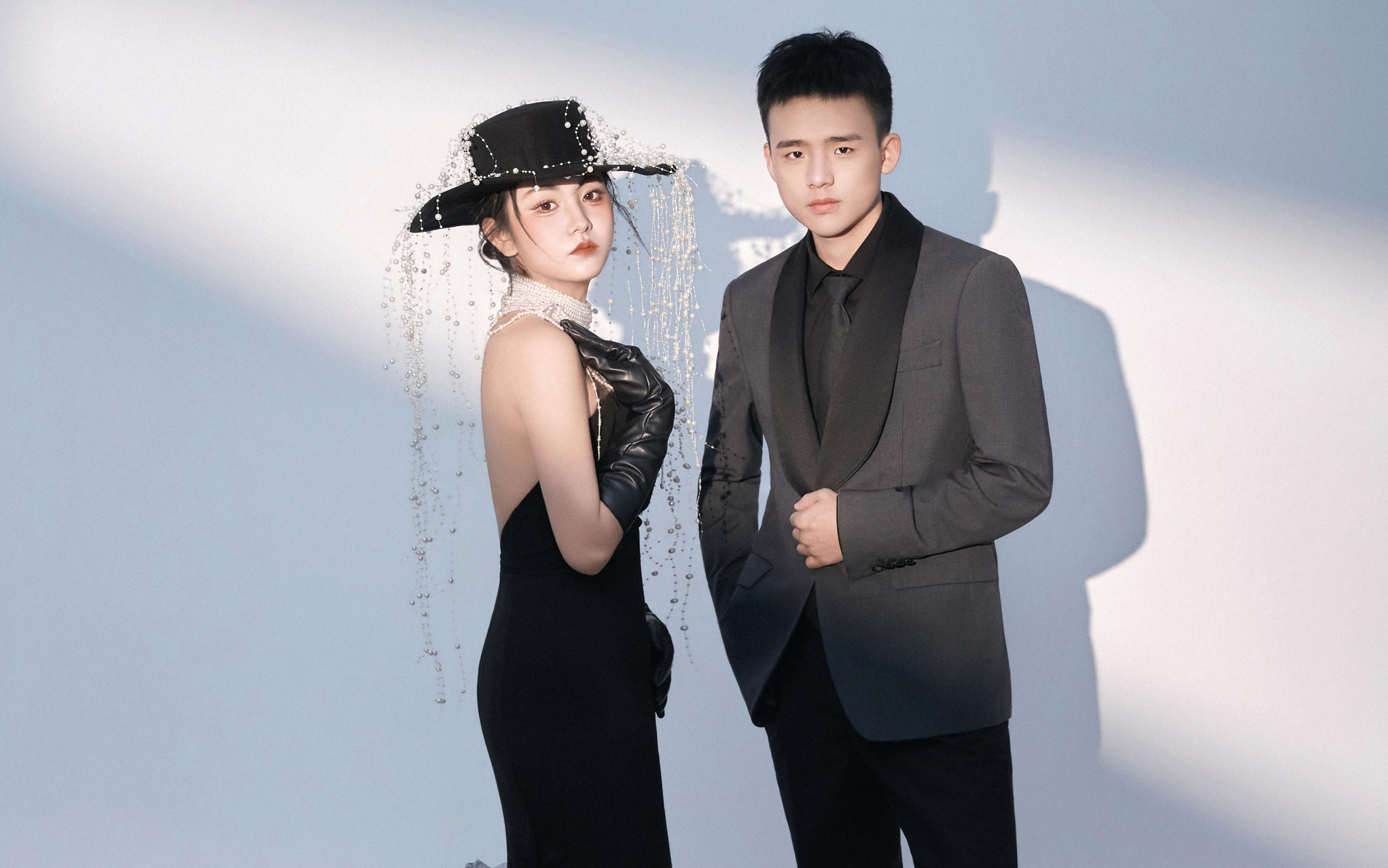 黑紗婚紗照這樣拍！高級感滿滿又不失氛圍感