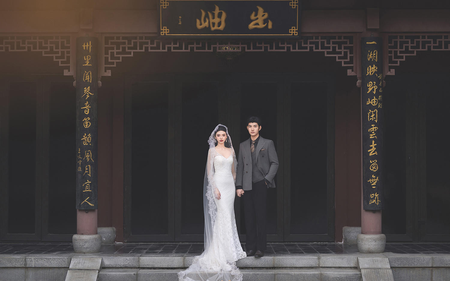 新中式园林婚纱照｜穿越千年的浪漫与优雅