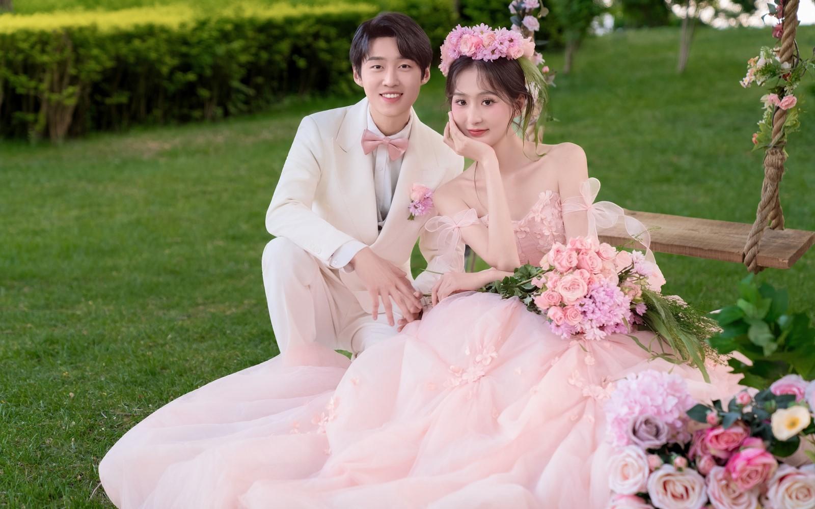公主请拍💖2025必拍的森系结婚照少女感满分