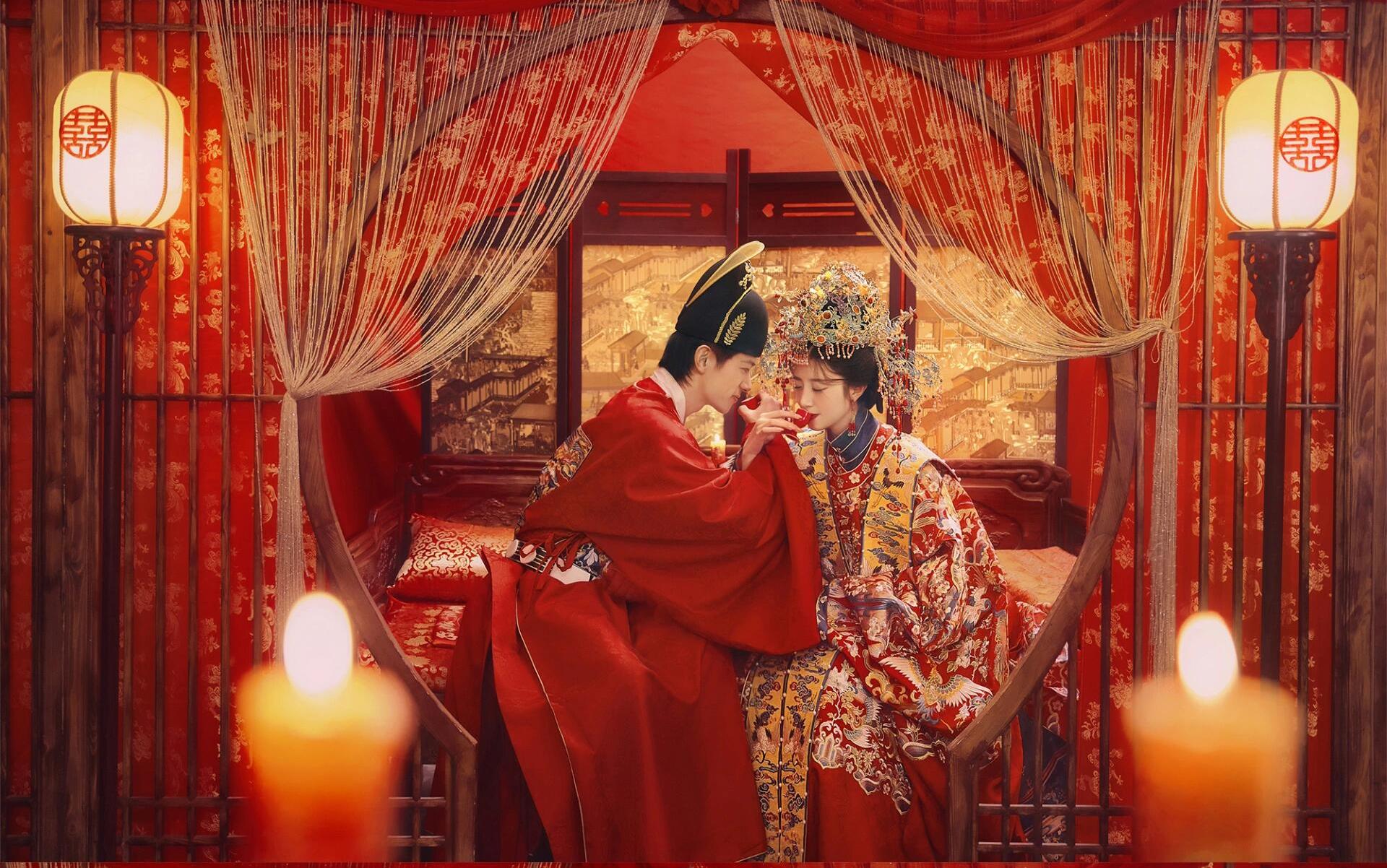 中式婚纱照•「十里红妆」