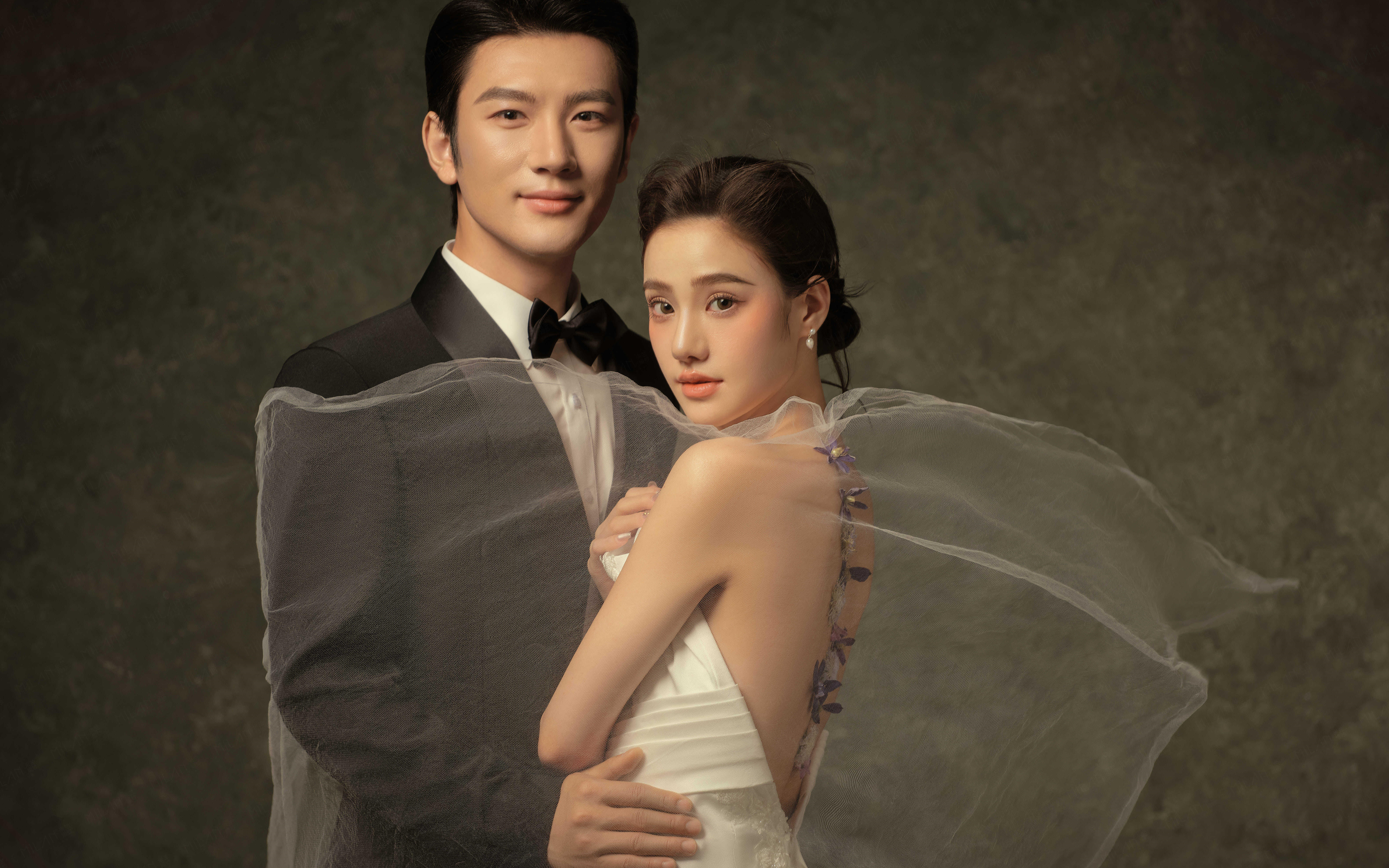 法式油画婚纱照｜把爱情画进复古艺术里