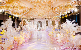 江南名宴-香槟色主题婚礼-秘密花园