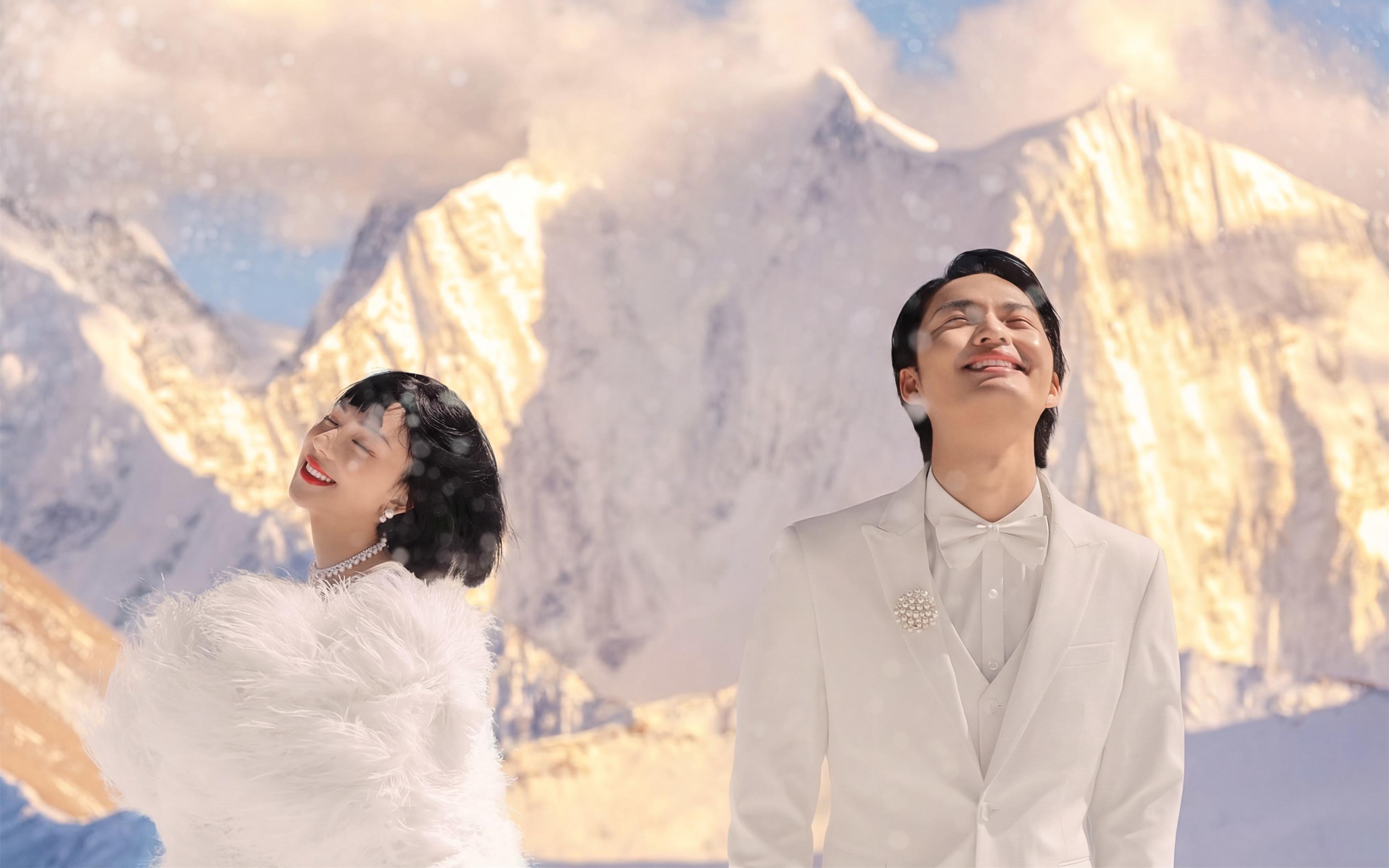 雪如夢(mèng)輕落    木雅措3-13