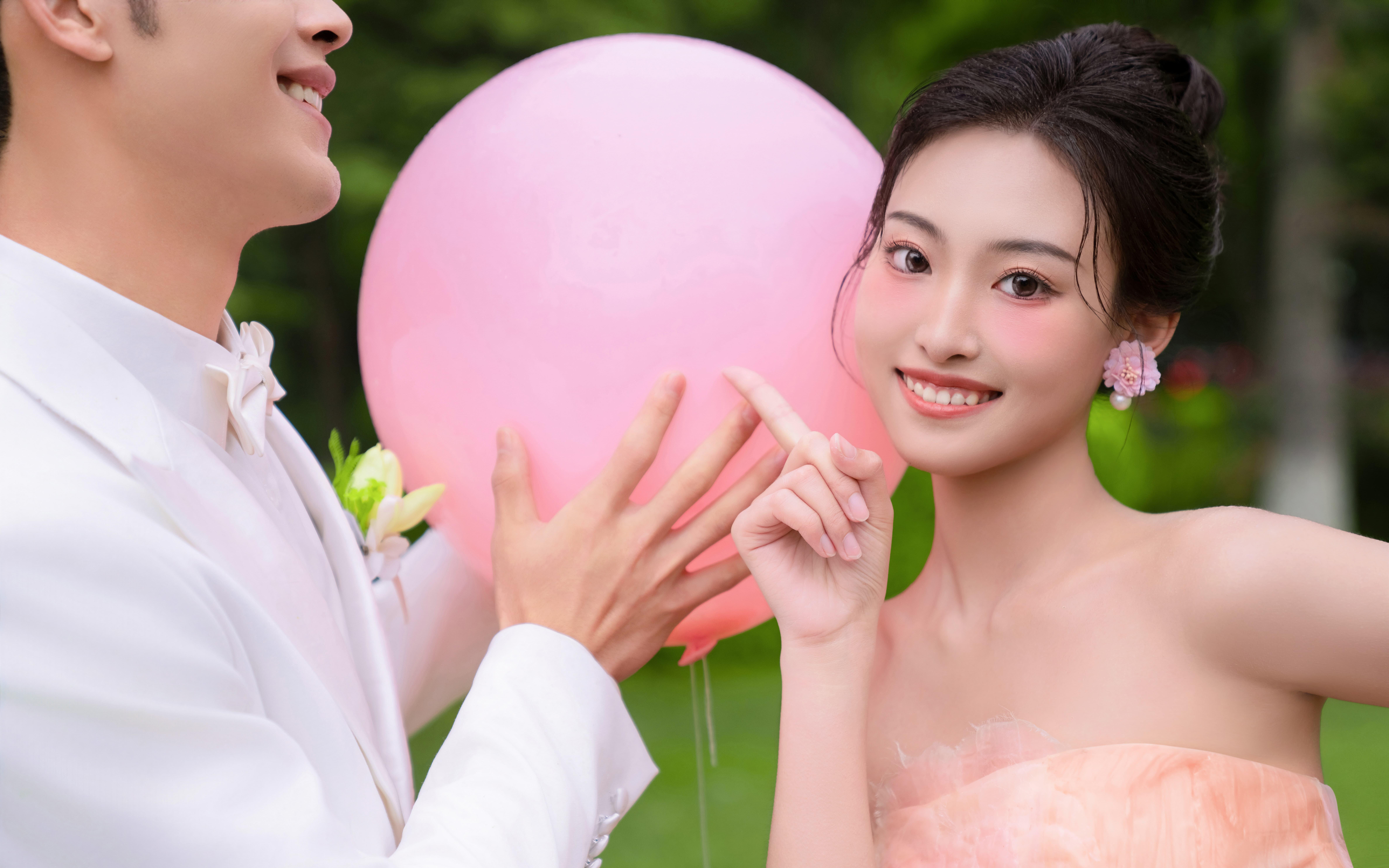 【林间爱语，婚照为证】