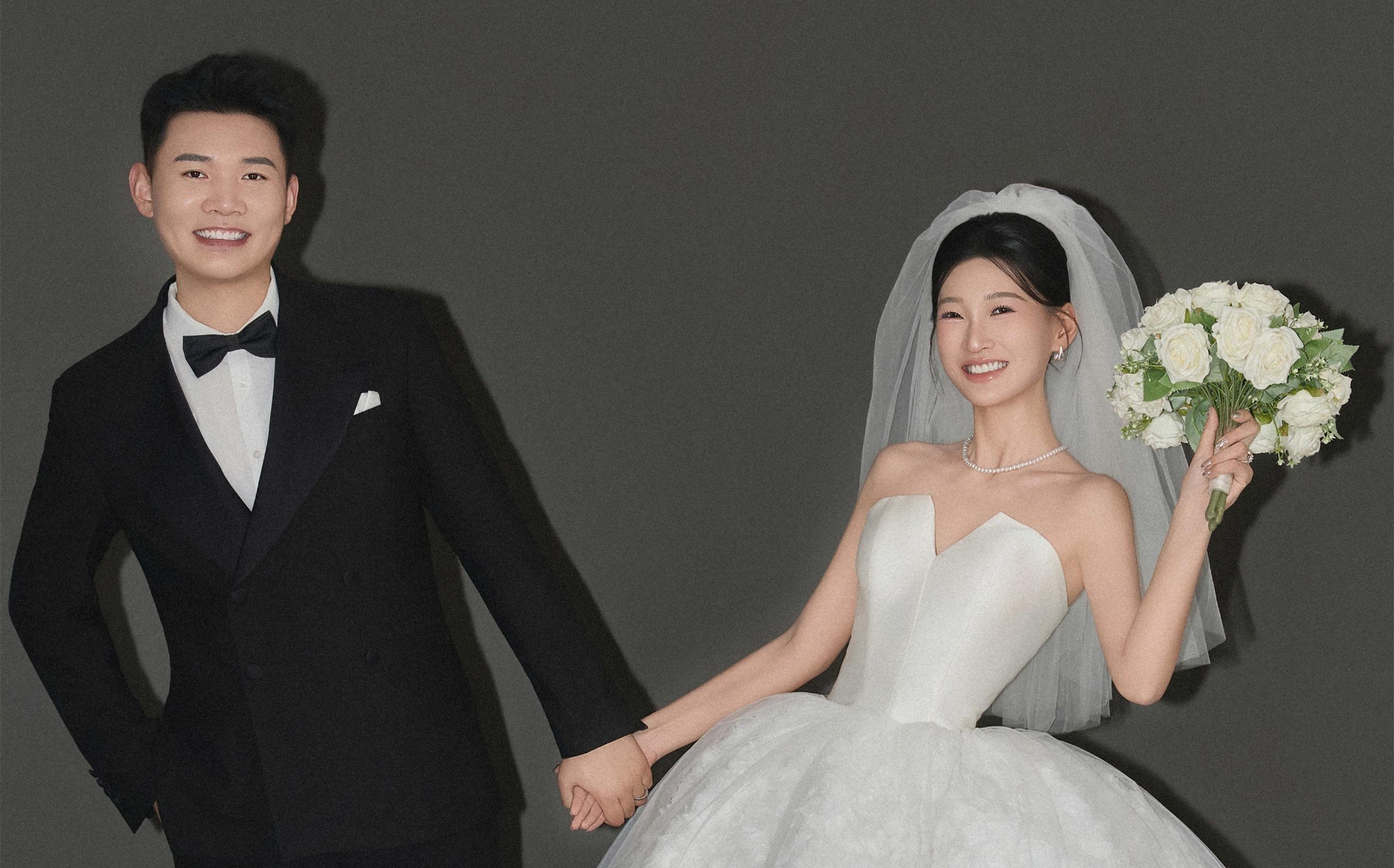 【壹家摄影】糟糕心动啦❗️遇到了理想中的极简婚照