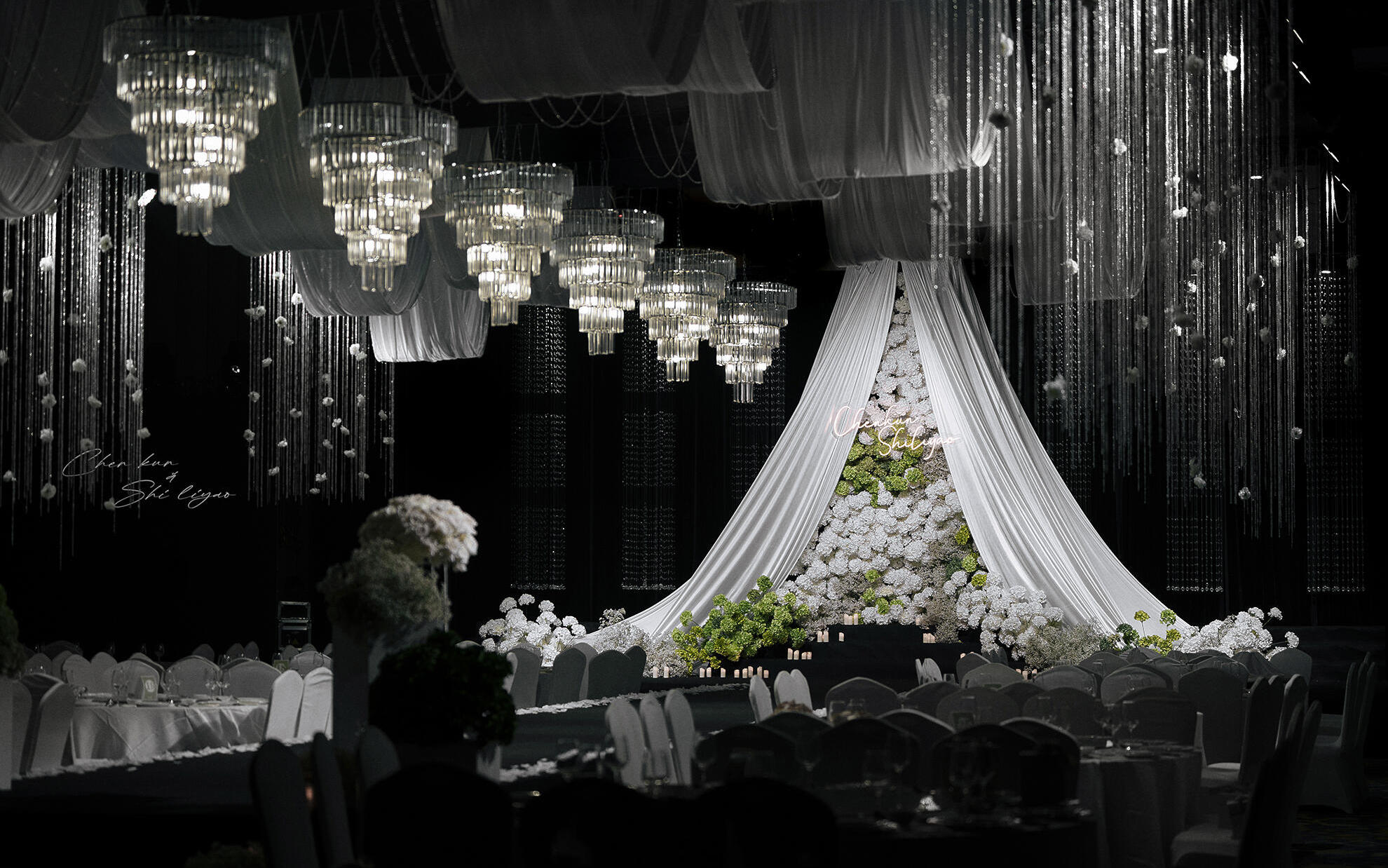 農(nóng)村大棚婚禮可以做到多美