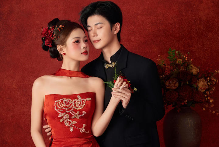 婚紗照拍成這樣太美了吧?