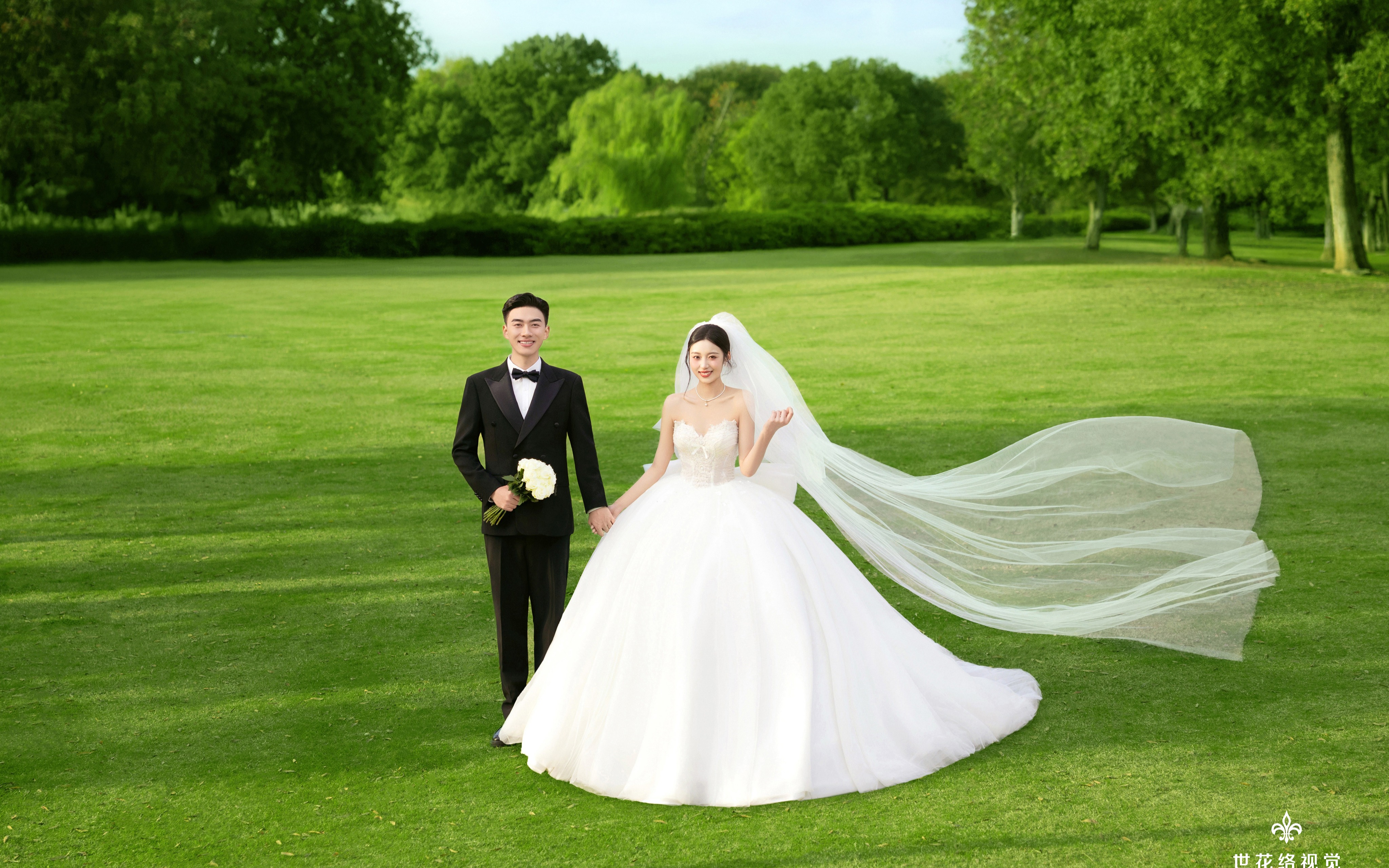 因你而明媚❗️想要的「年轻感」森系婚纱照