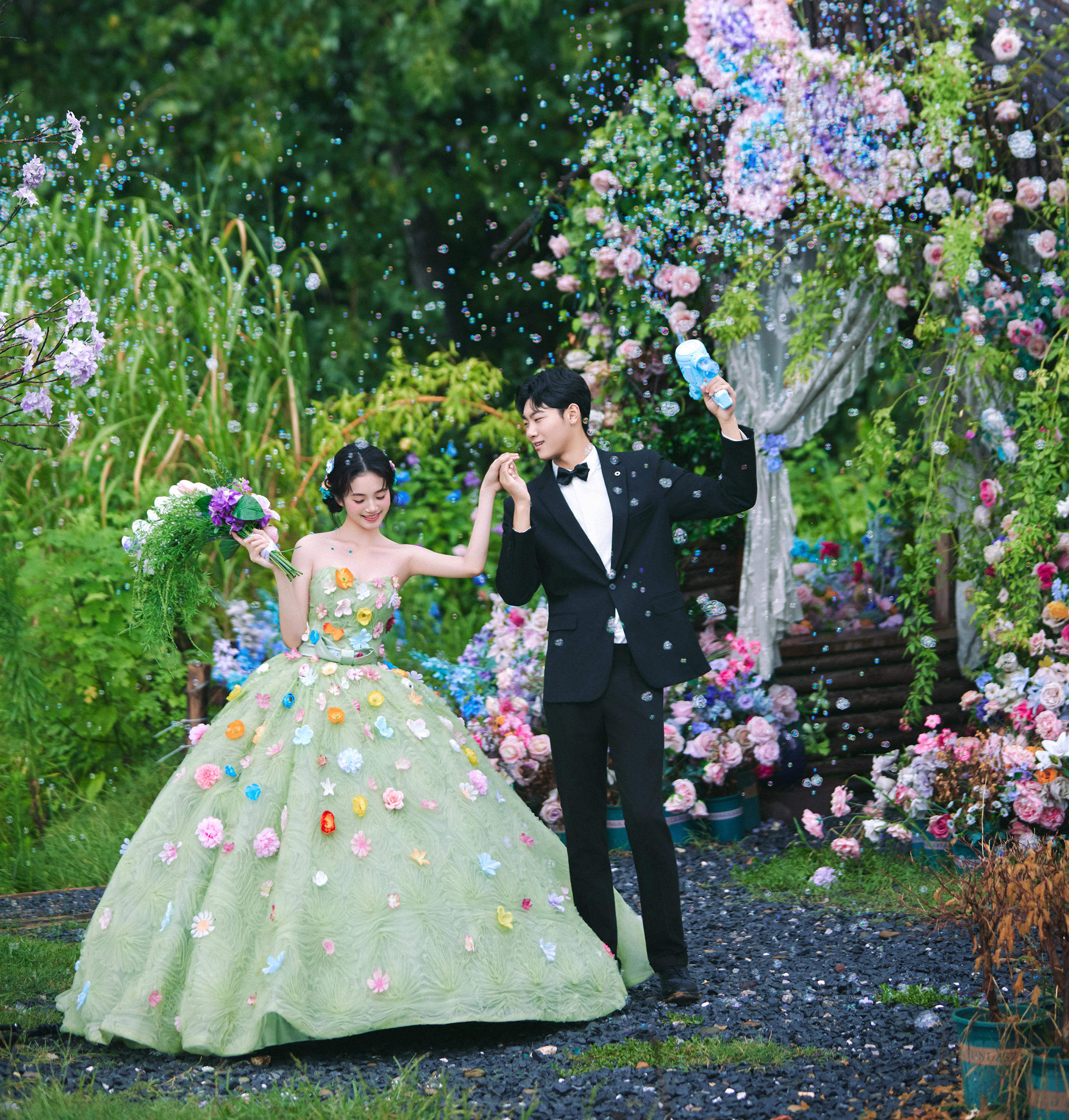 童话成真 我拍到了绿野仙踪婚纱照