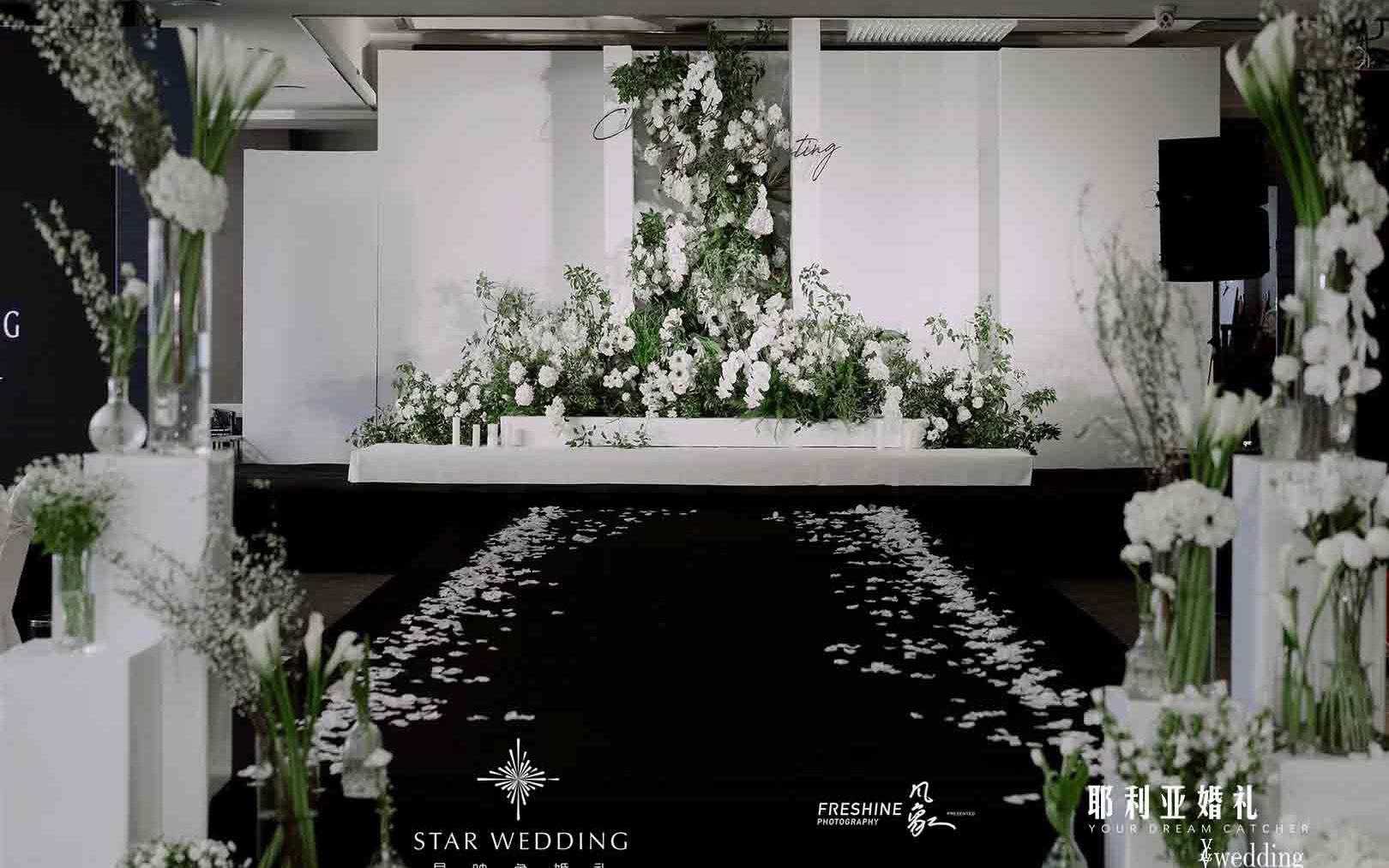 简约韩式   白绿色婚礼