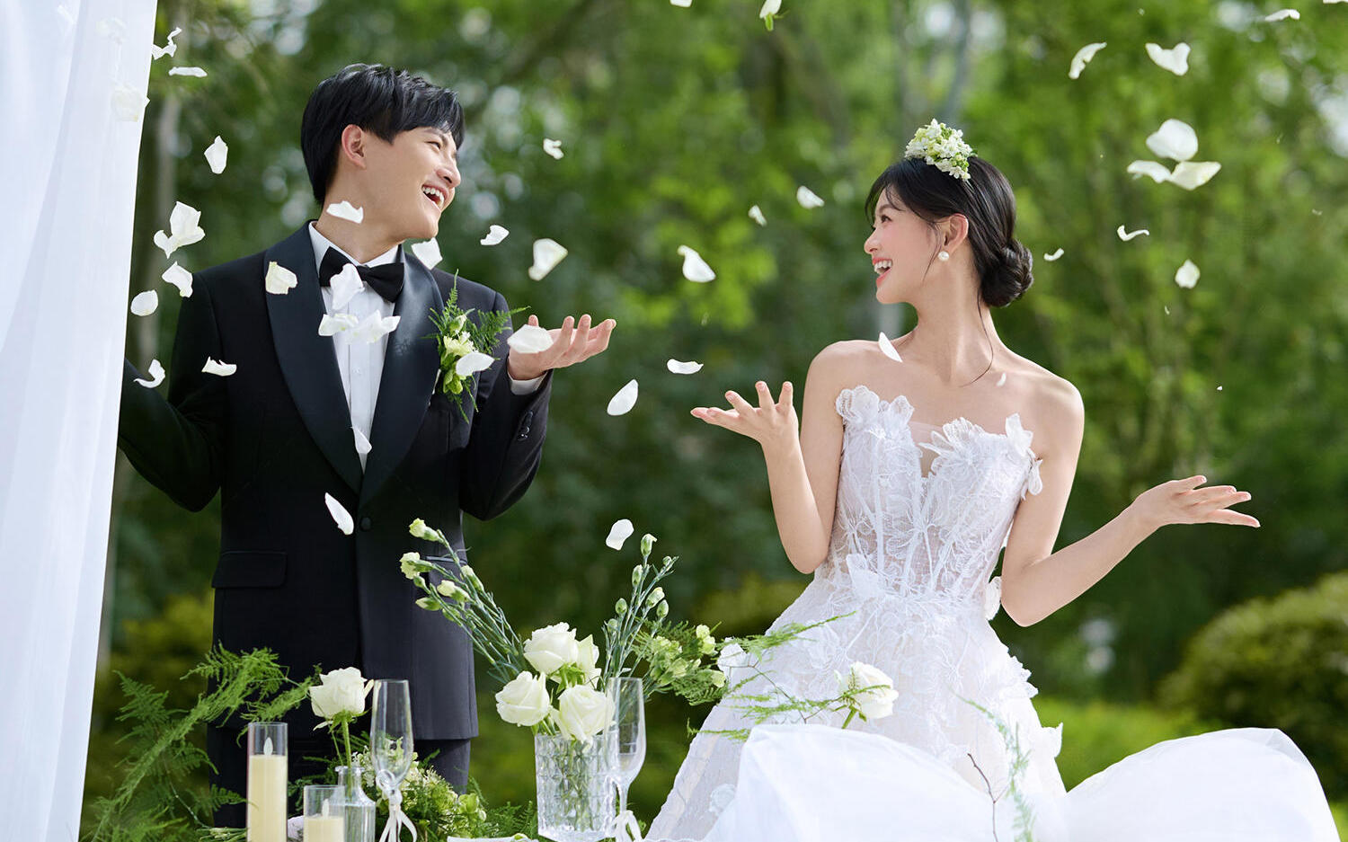 【小预算拿下的婚礼现场感婚纱照！】