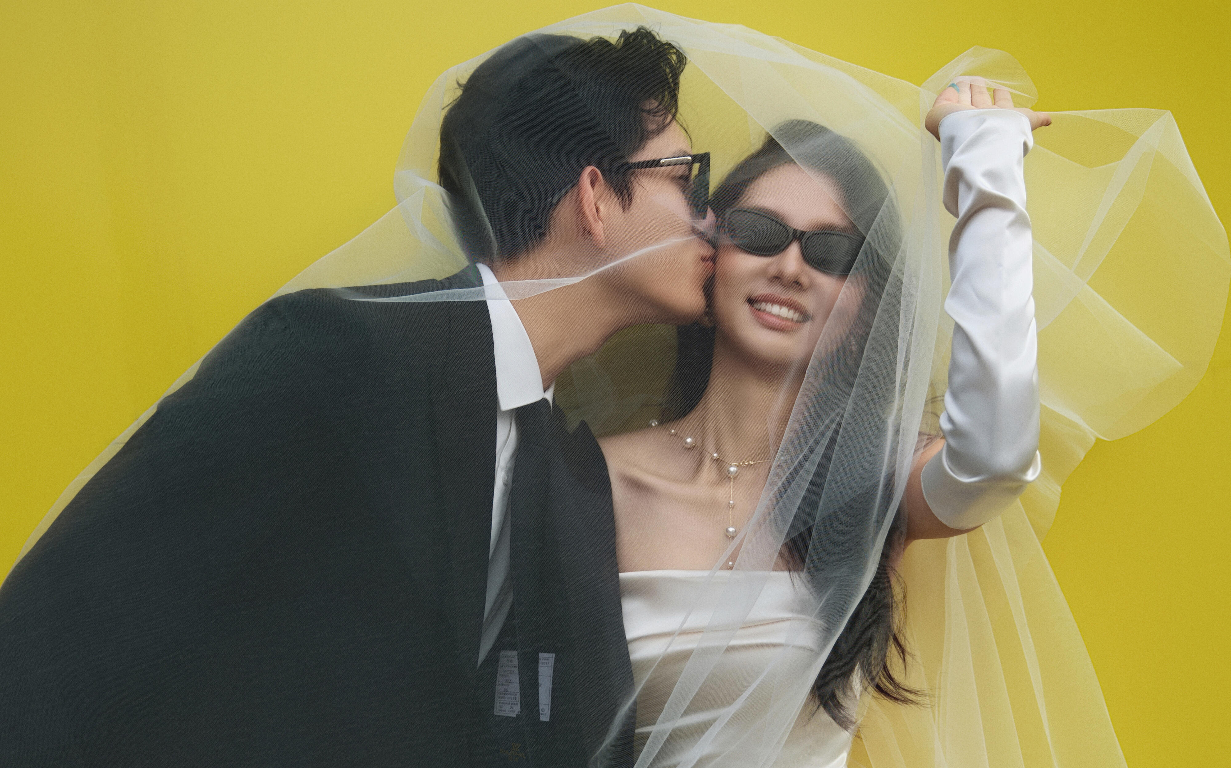 電影感氛圍感韓式婚紗照??