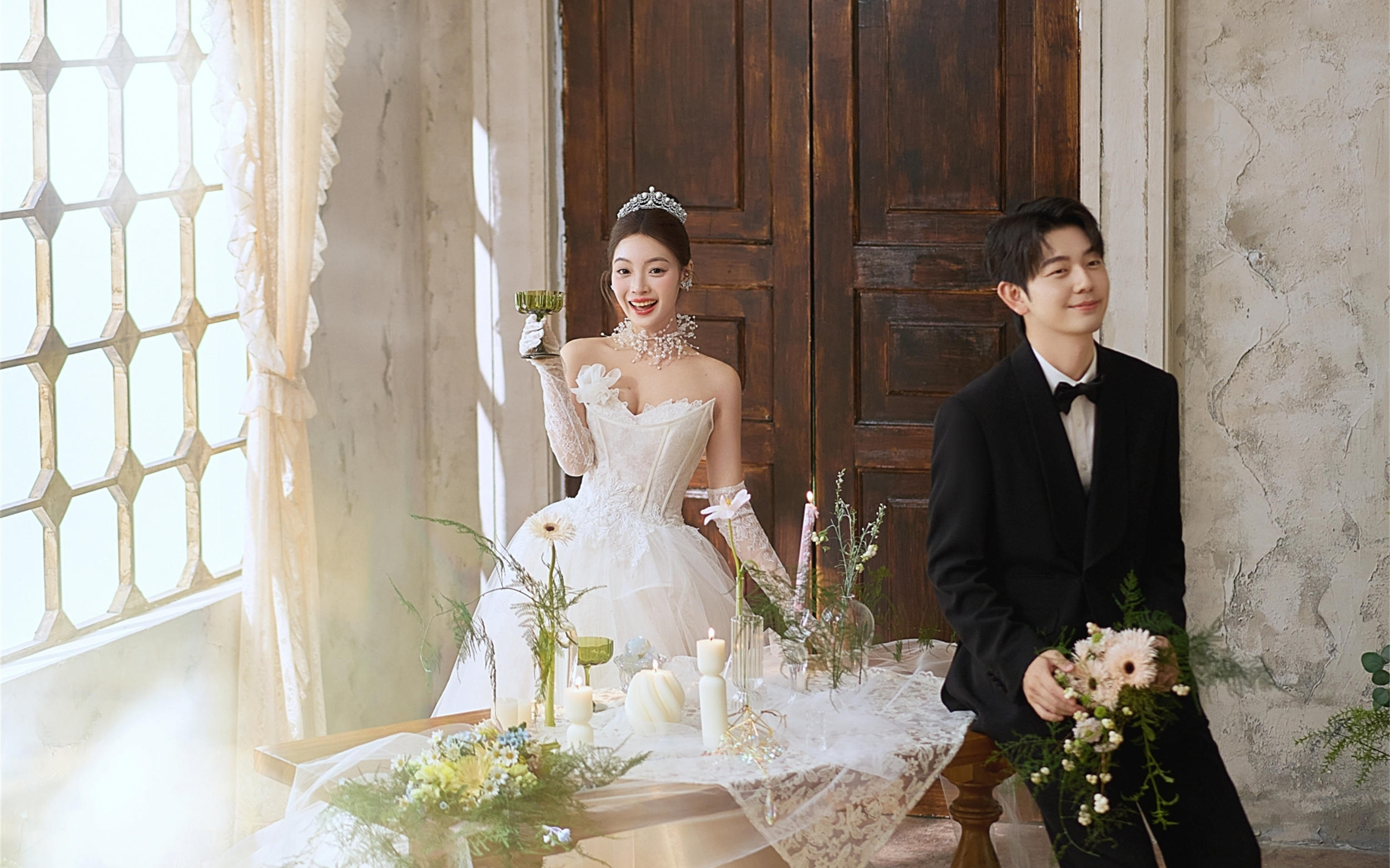 室内婚纱照| 高ji的韵律在神圣时刻缀满浪漫