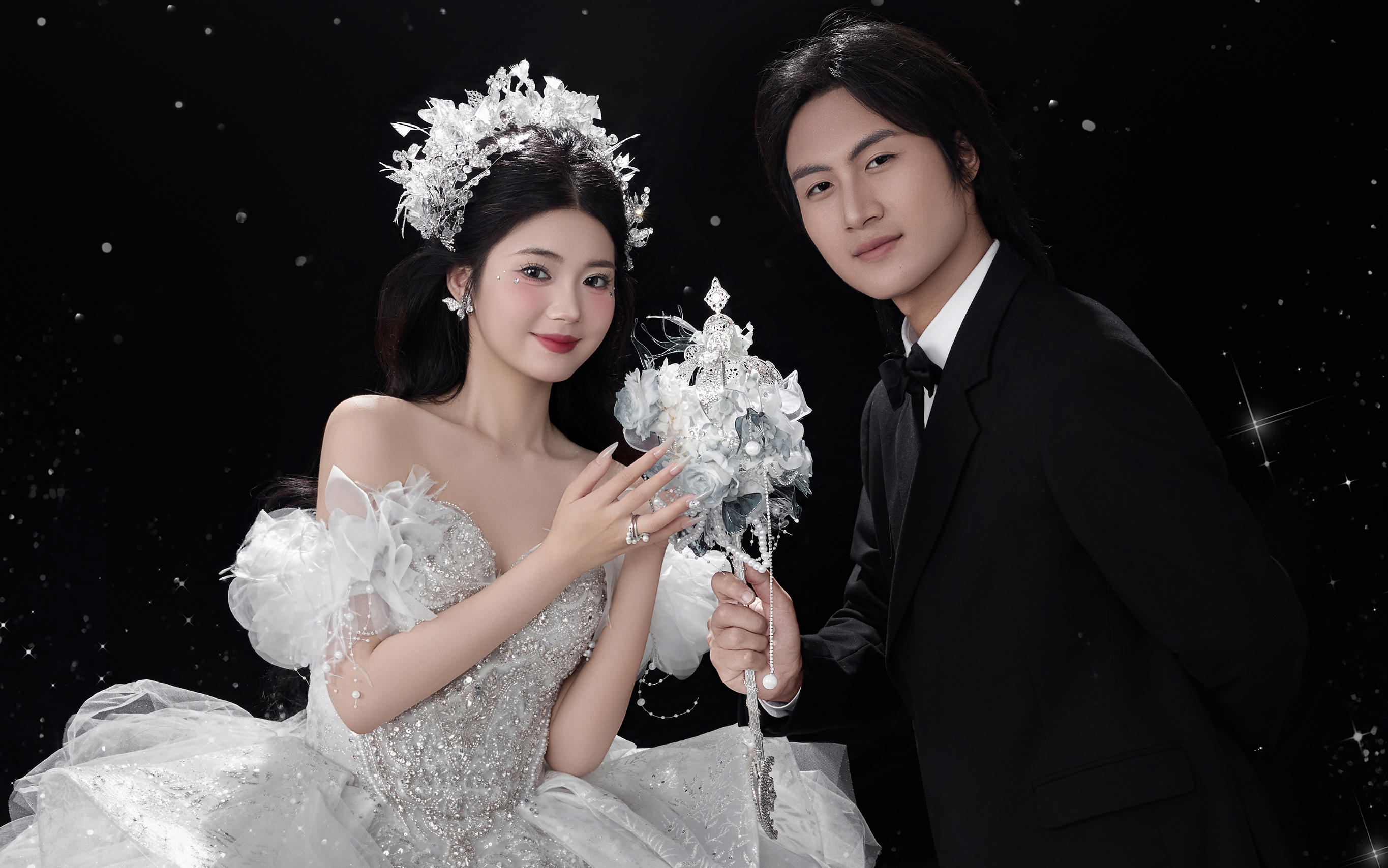 一眼沦陷的室内光影婚纱照！