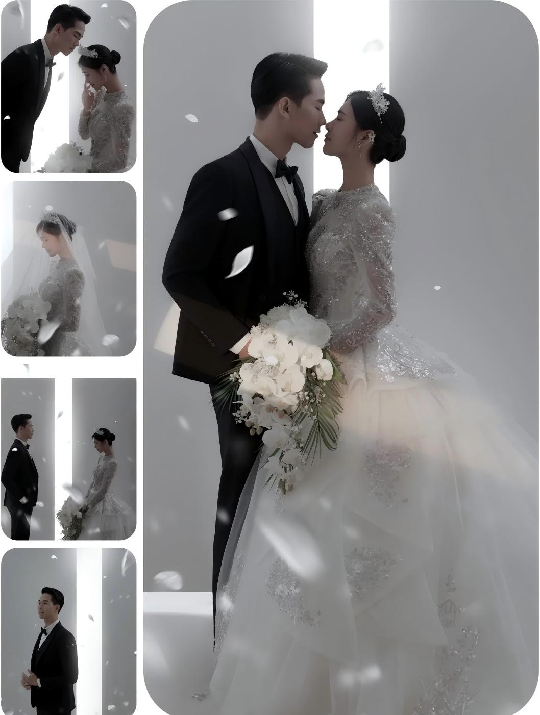 【人气热推】内外景双拍&送全新婚纱+一价全包