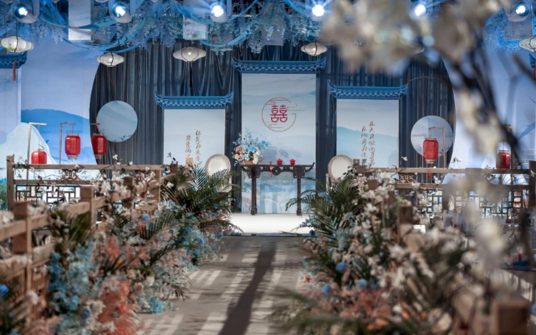 御家婚礼-灰金色系主题婚礼《2018年第一场雪》